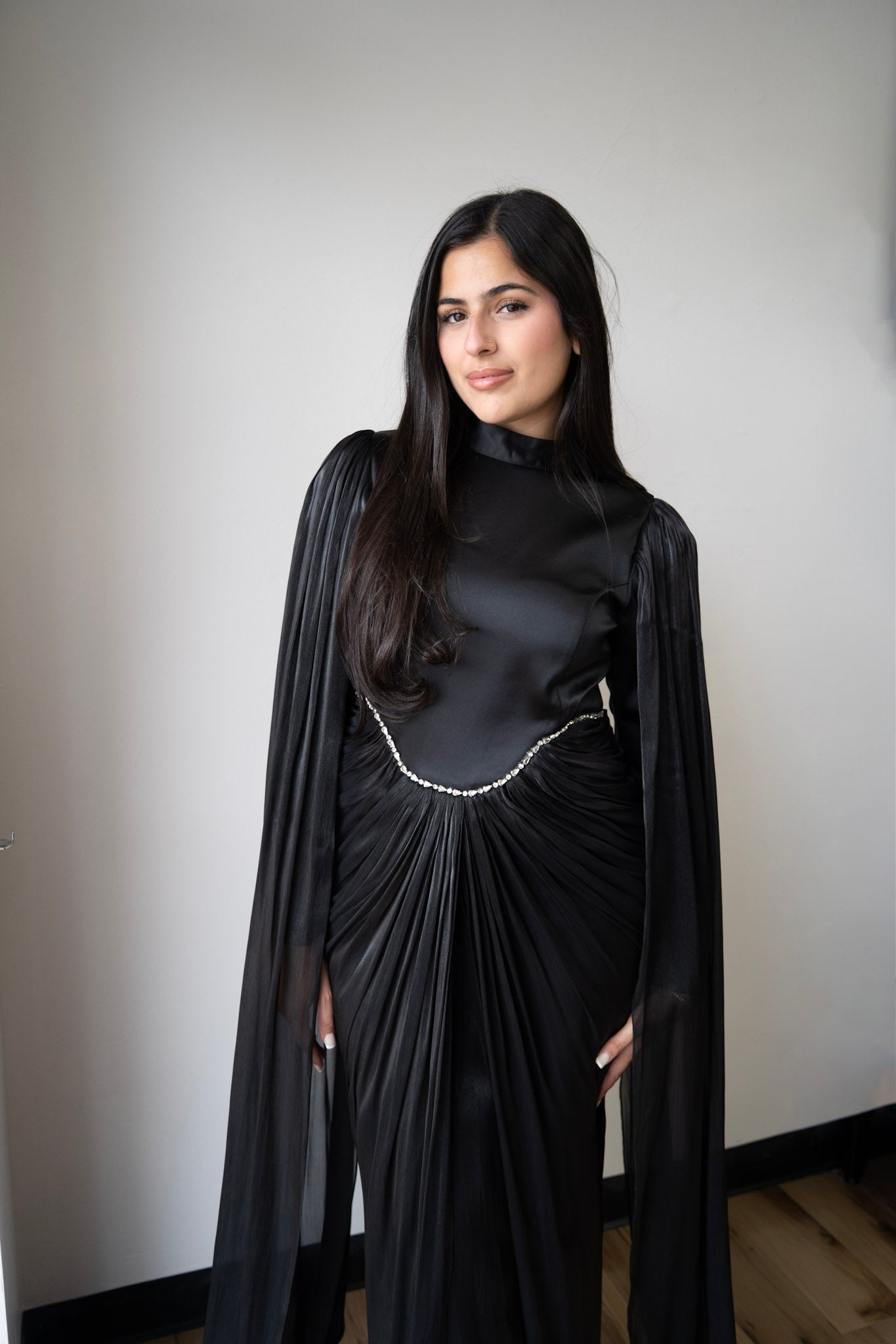 Celestial Cape Gown