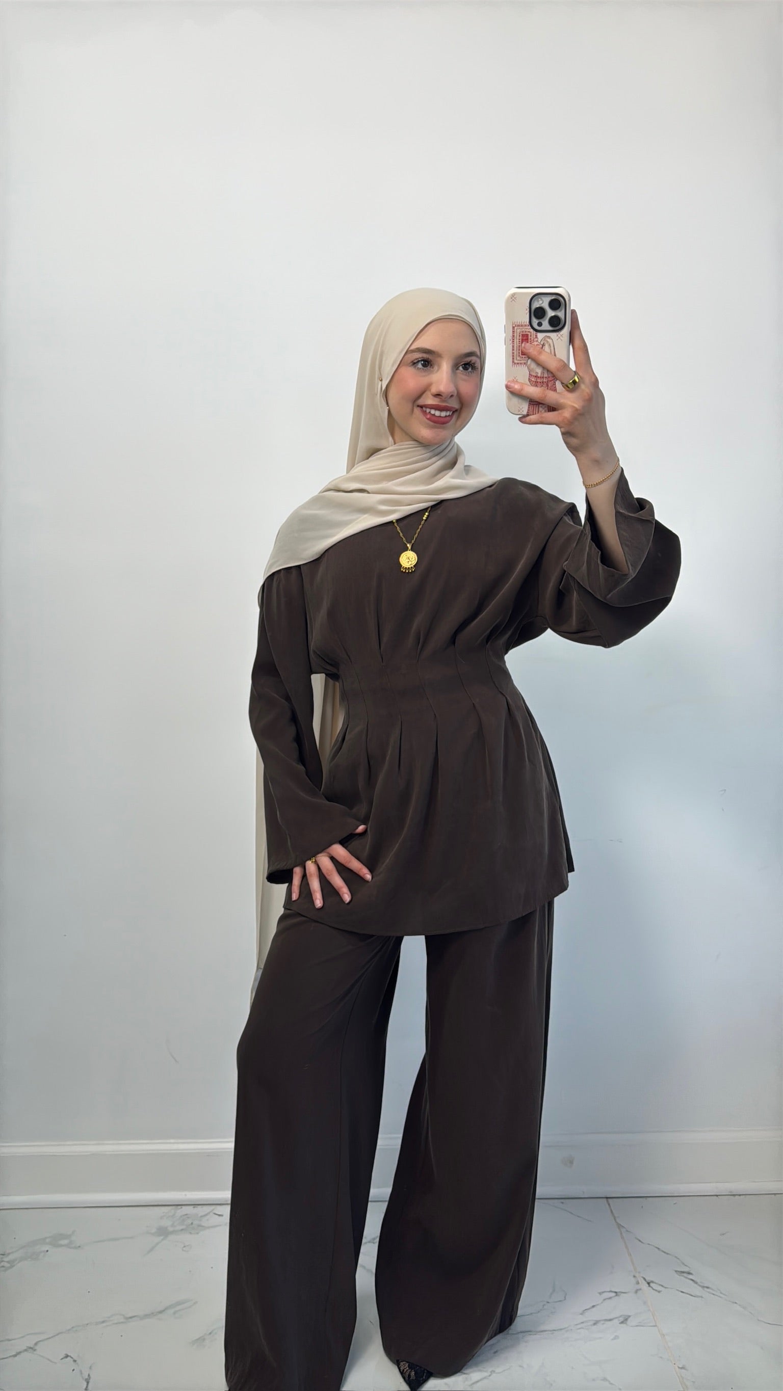 Noor Pleated Co-ord Set