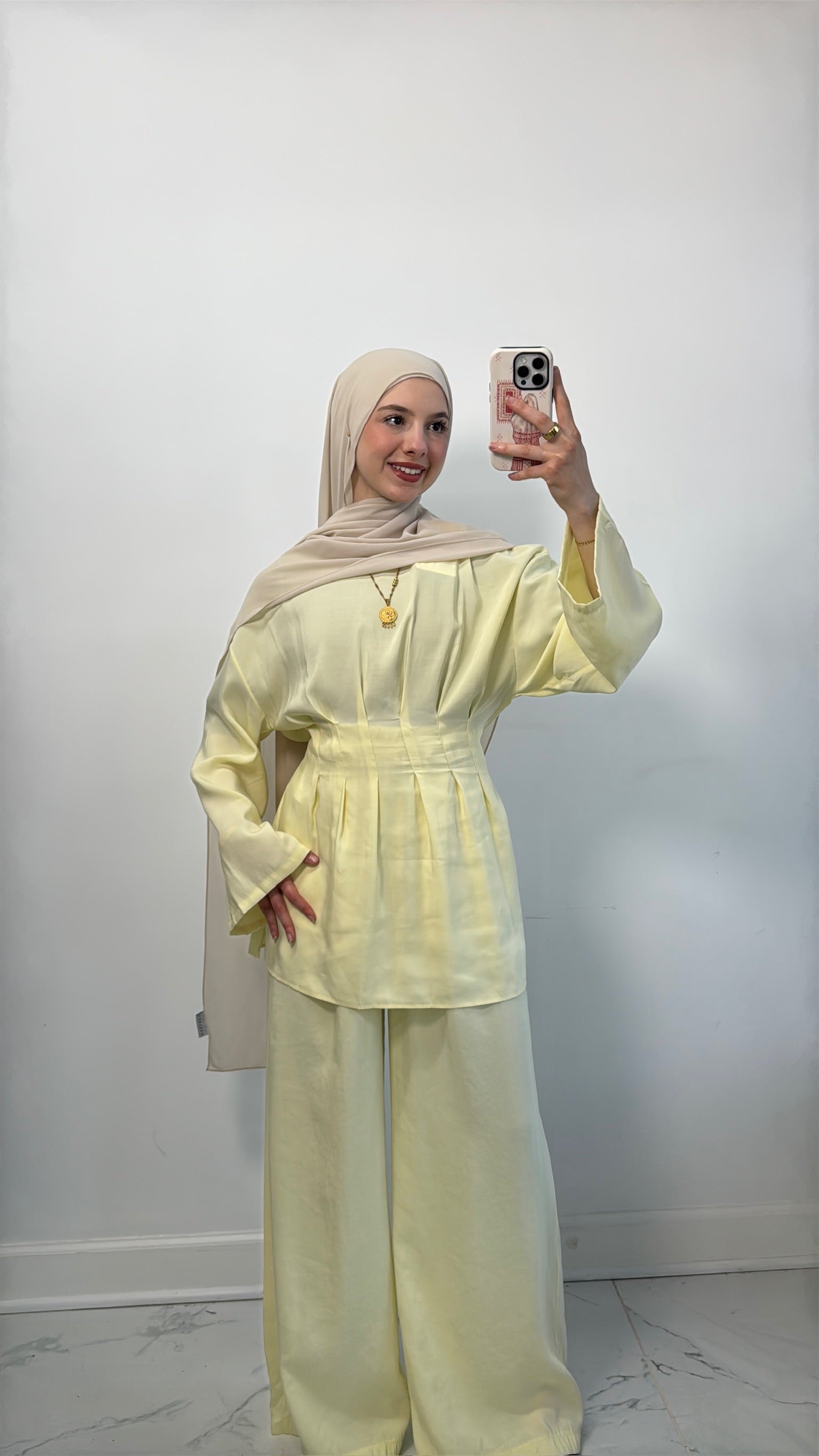 Noor Pleated Co-ord Set