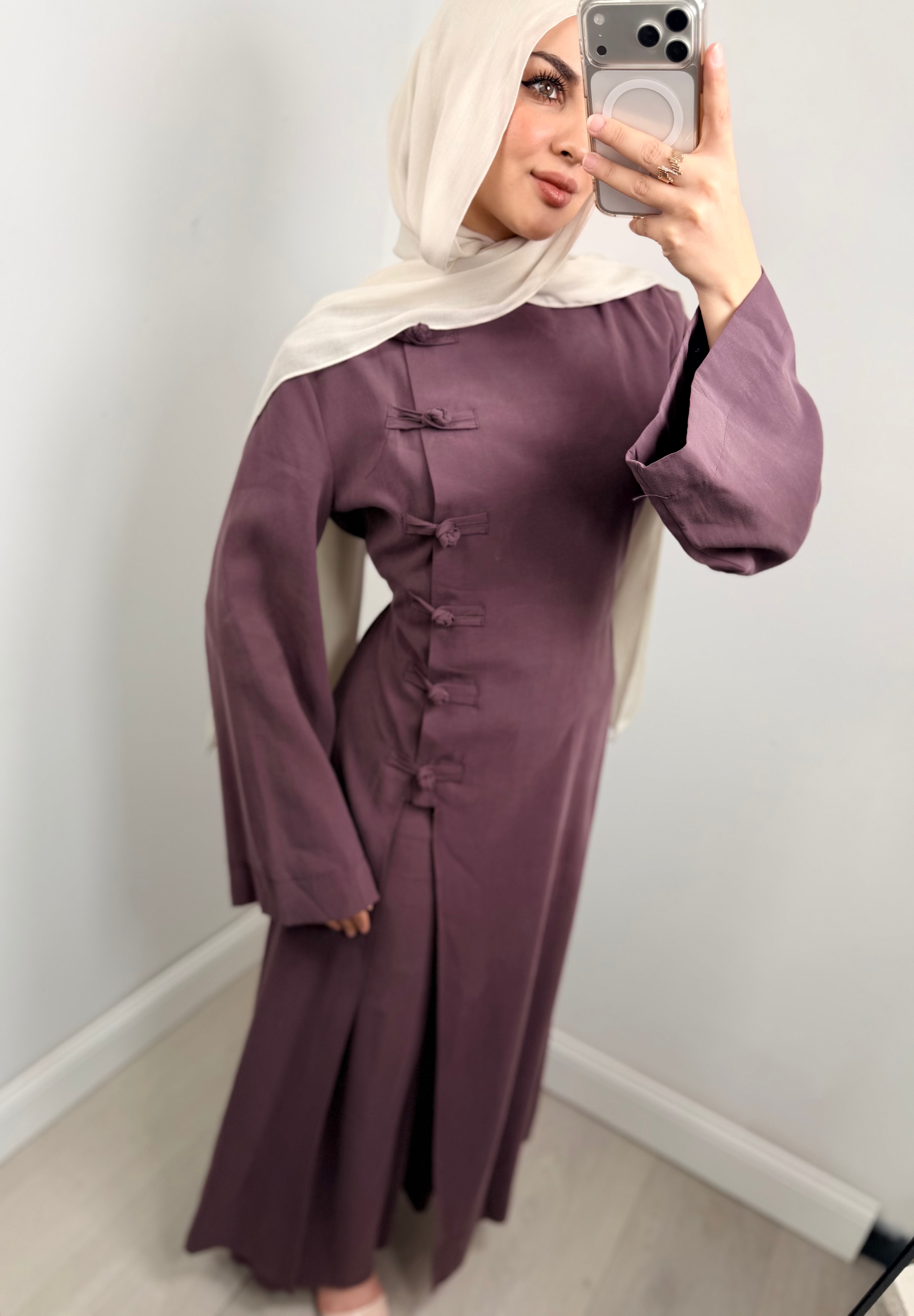Nadia Knot Button Co-ord Set