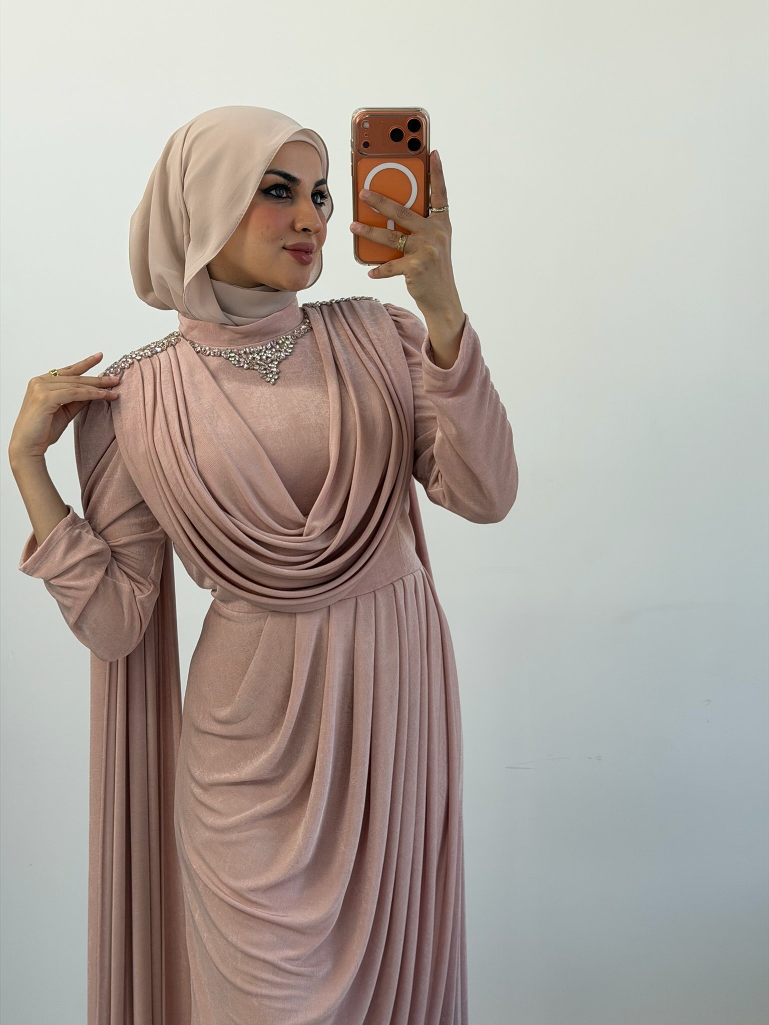 Noor Drape Gown