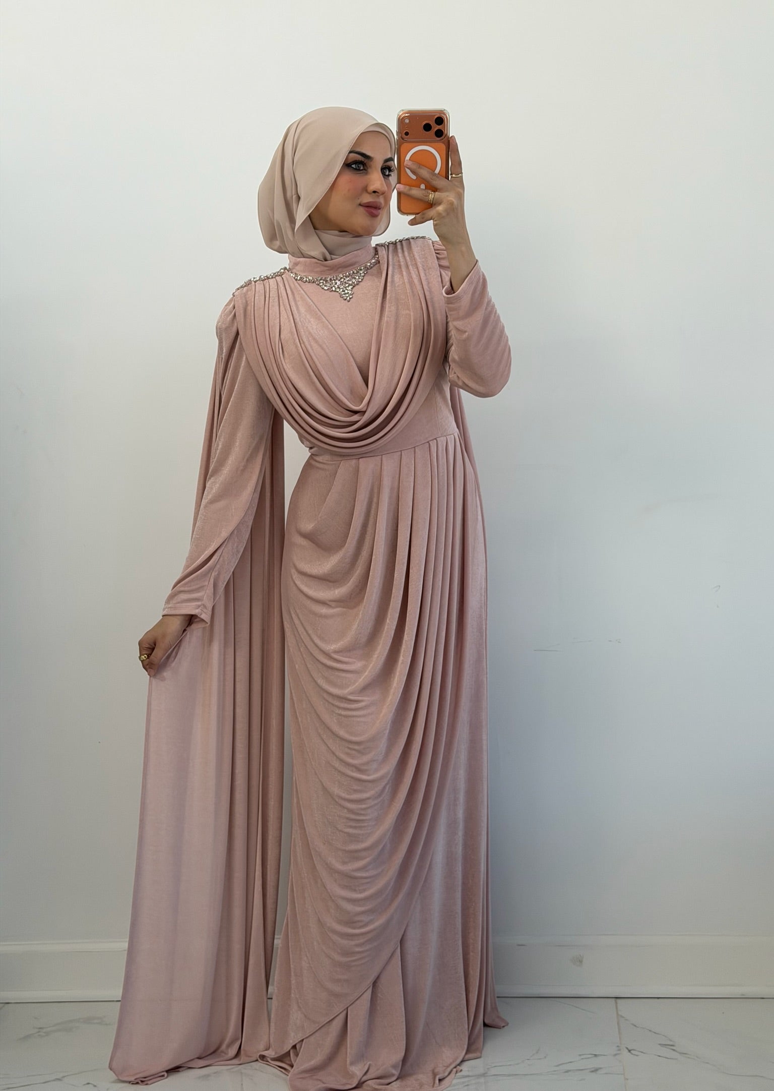 Noor Drape Gown