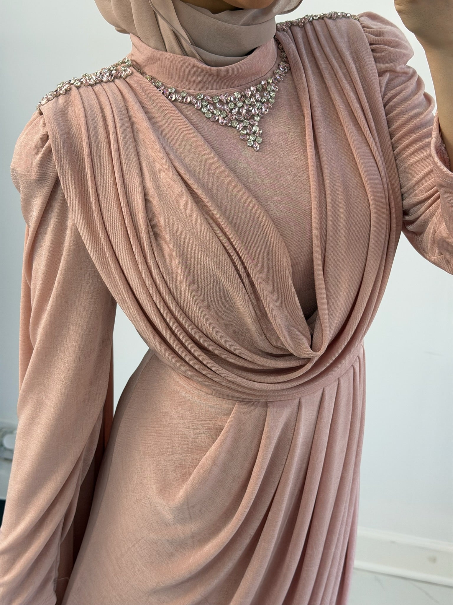 Noor Drape Gown