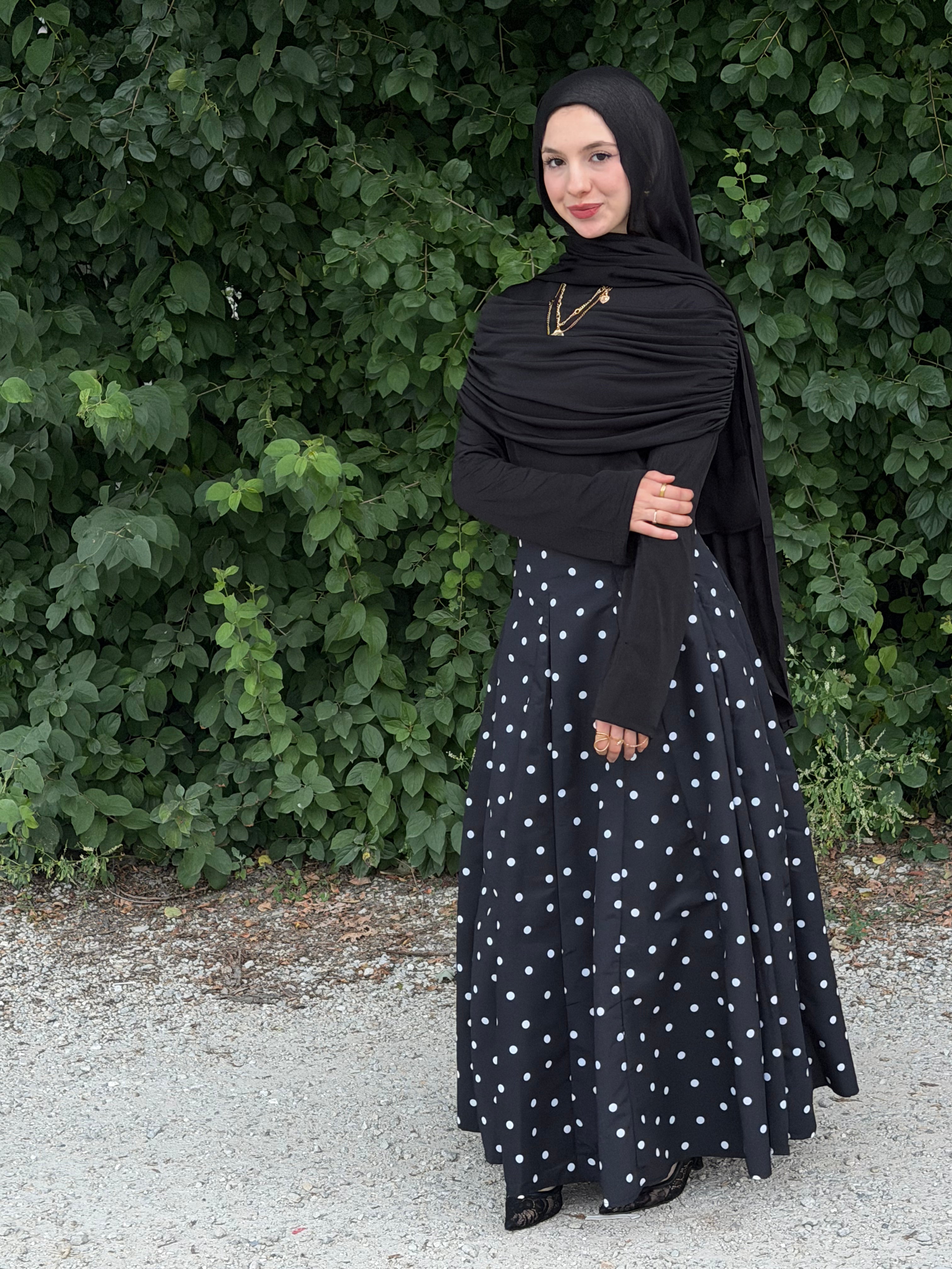 Draped Long Sleeve Top