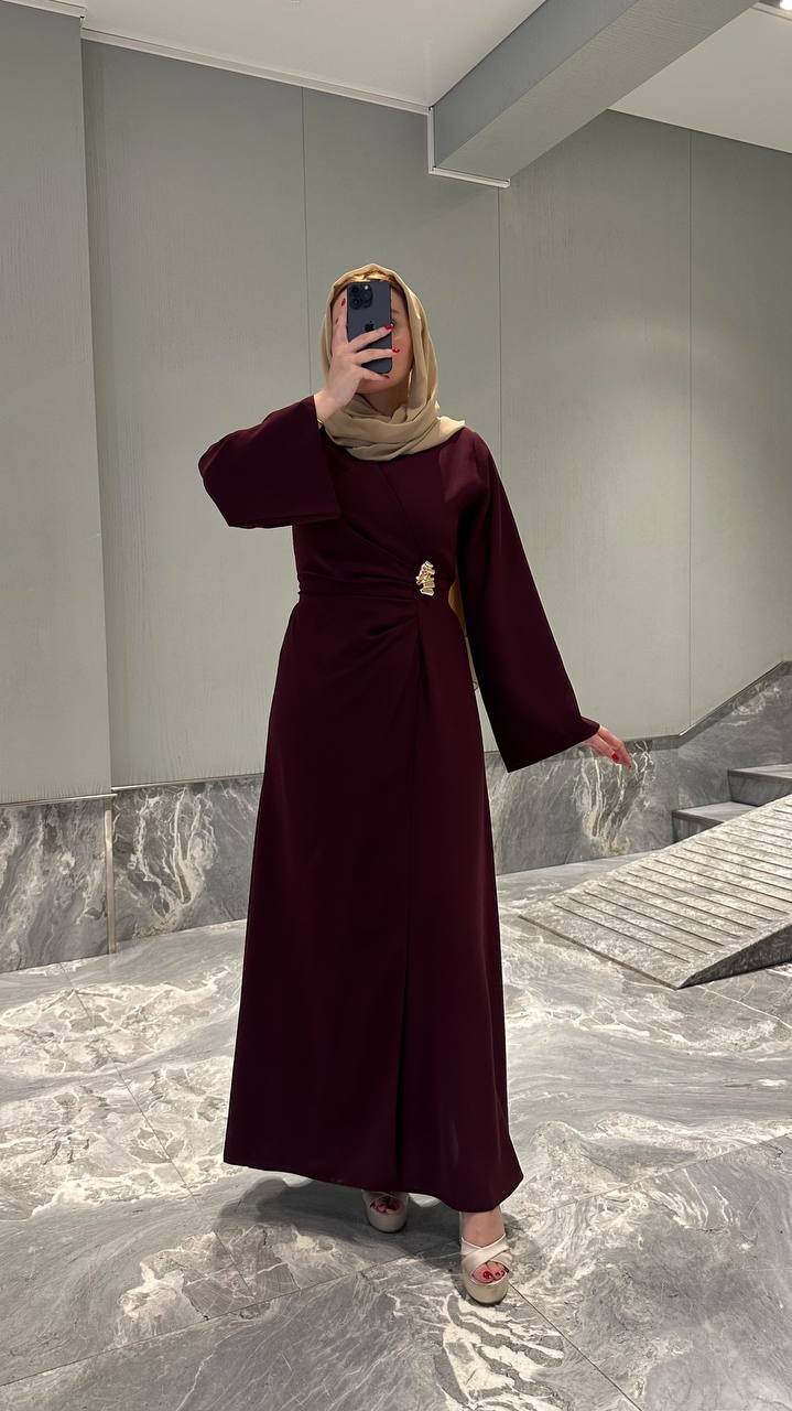 Amira Wrap Maxi Dress