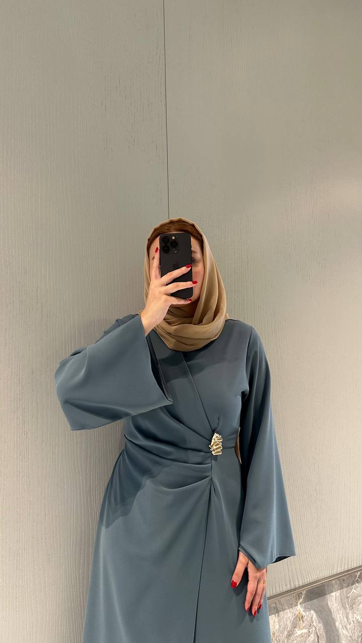 Amira Wrap Maxi Dress