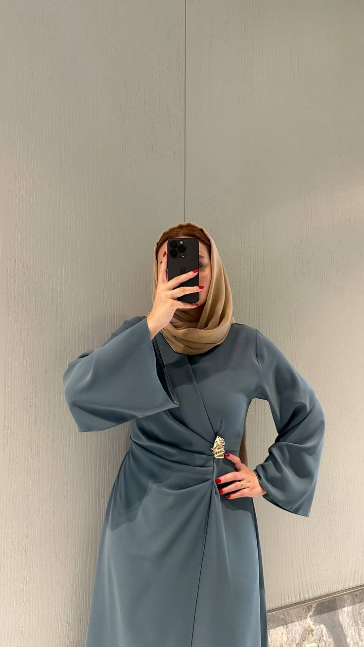 Amira Wrap Maxi Dress