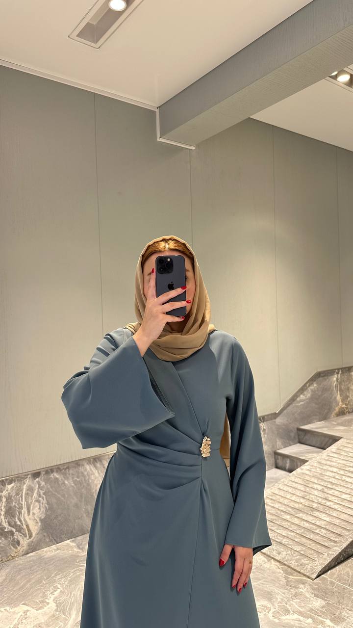 Amira Wrap Maxi Dress