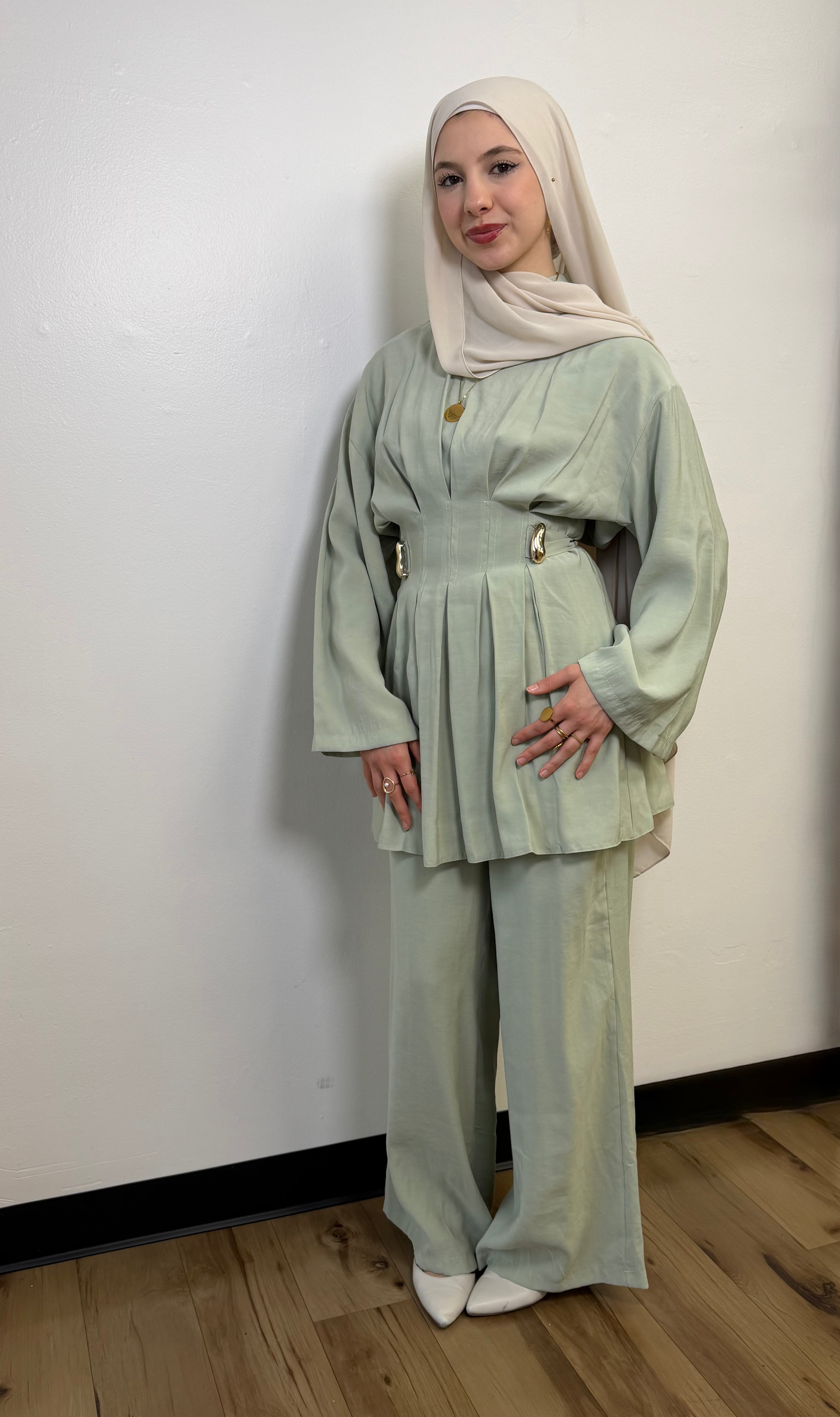 Noelle Buckle Co-Ord Set