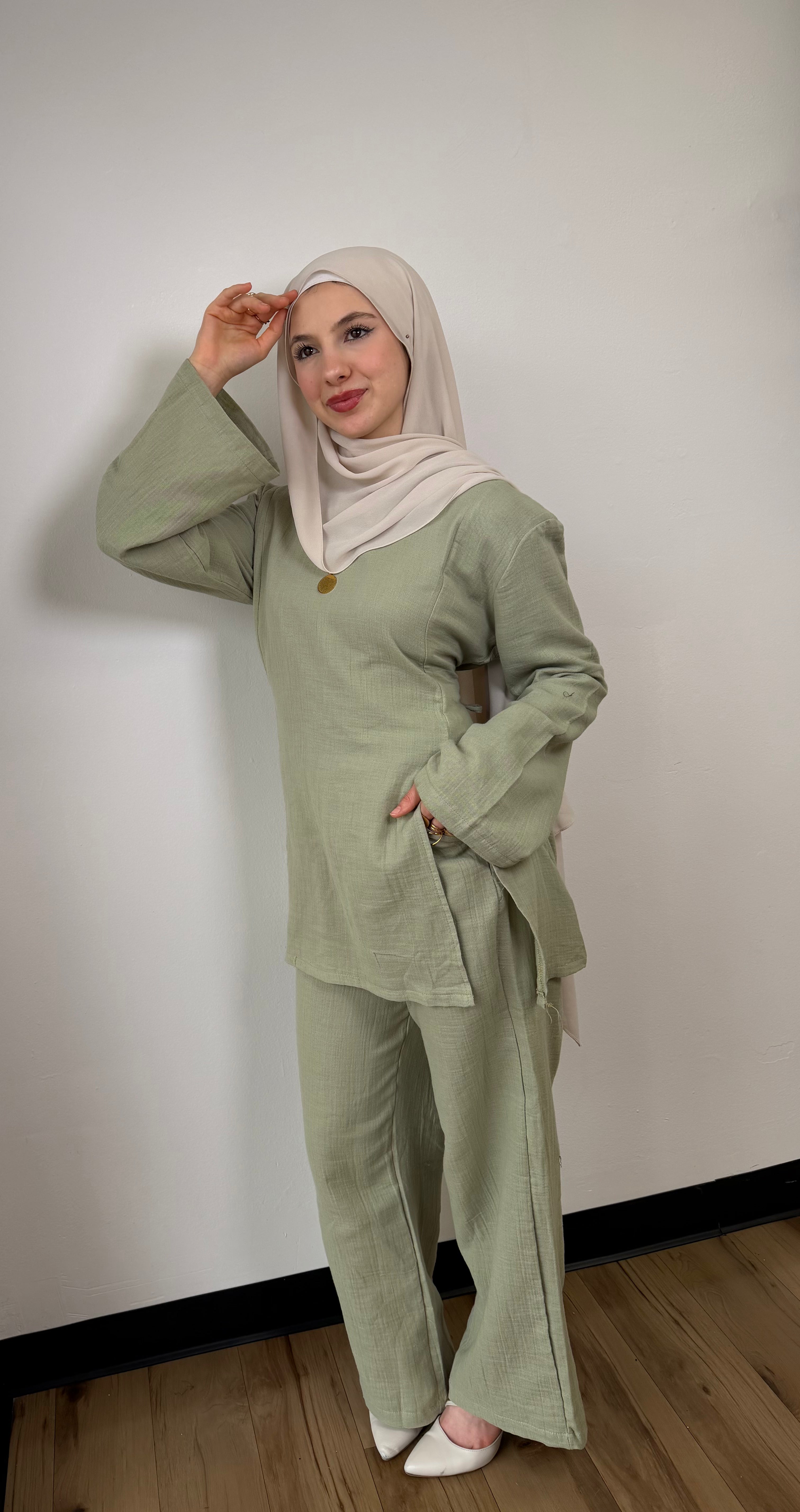 Lina Wide-Leg Co-Ord Set