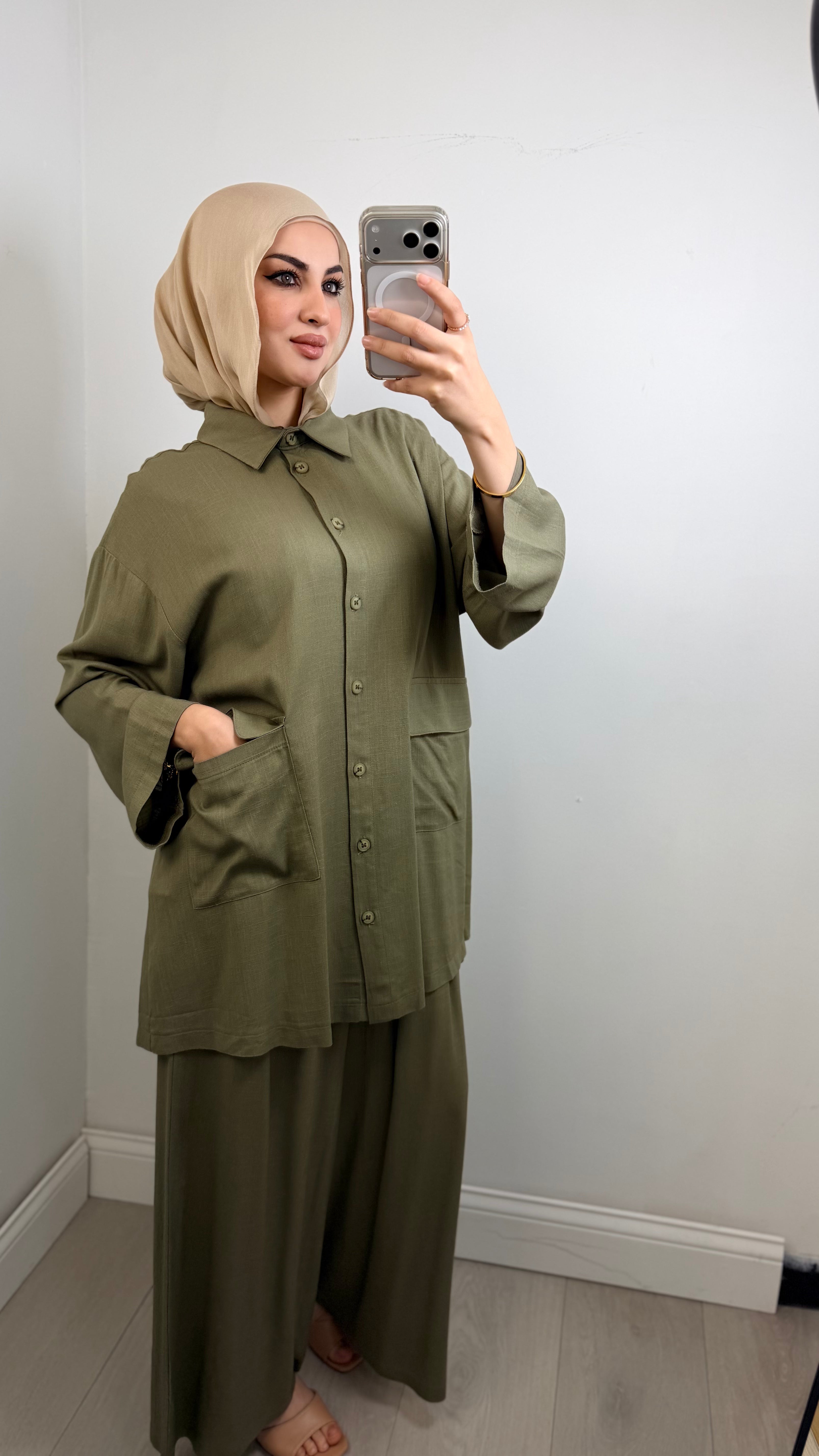 Sana Relaxed Button-Down Co-Ord Set