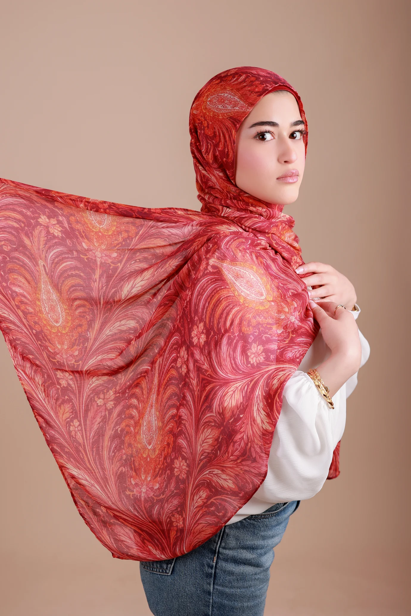 Printed Modal- Persian Sunset