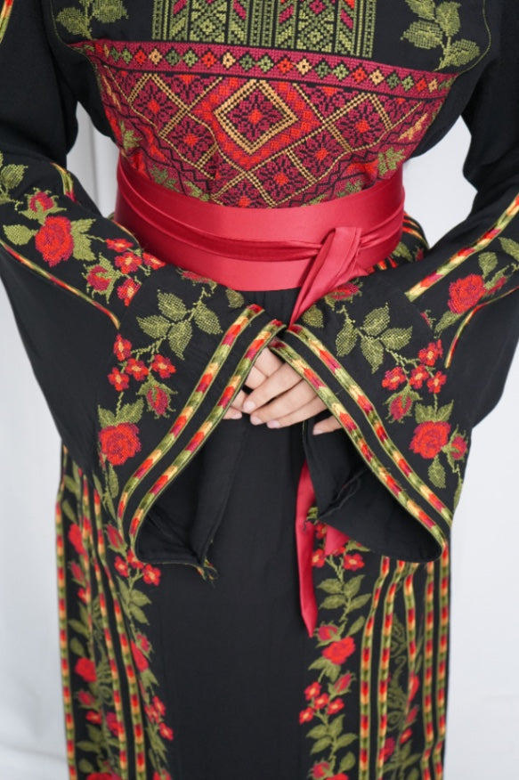 Rose of Jenin Thobe Black