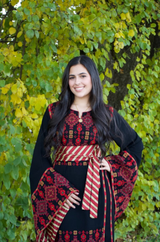 Amal Black Thobe Black