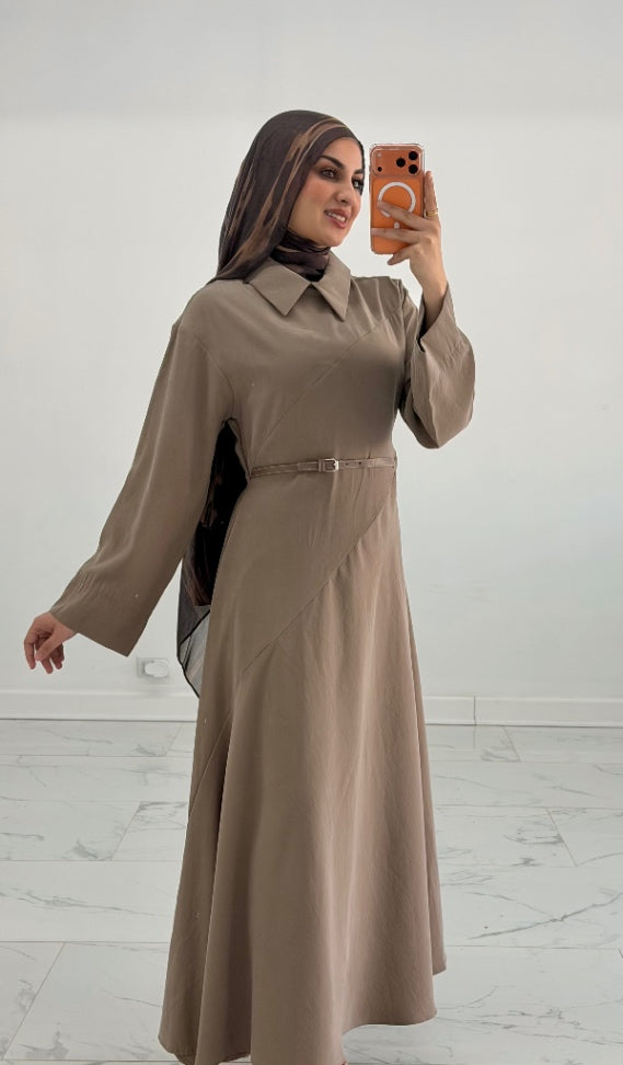 Malak Dress Orange