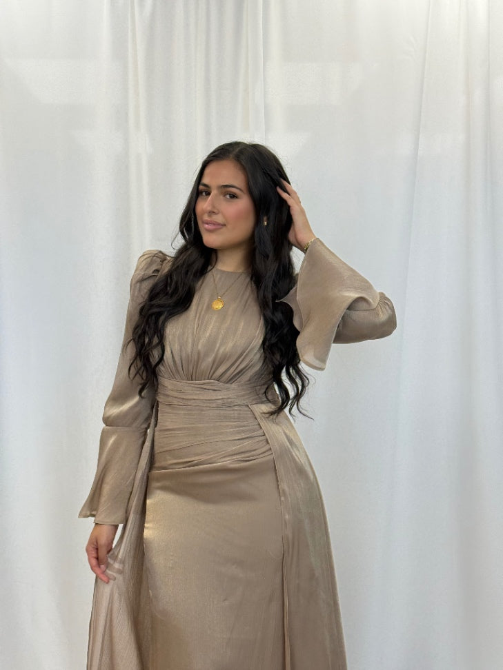 Reem Evening Gown Orange