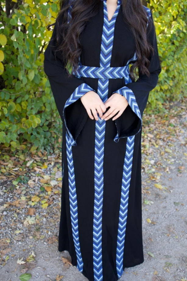 Areej Blue Thobe Navy