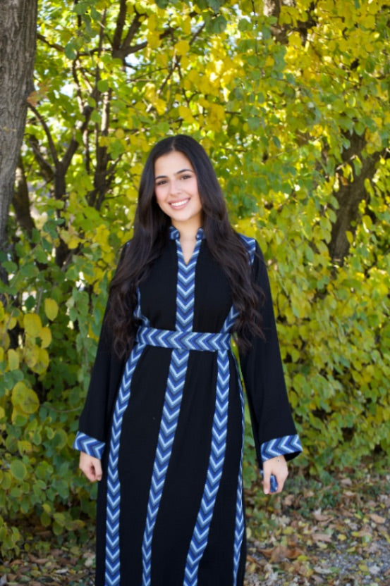 Areej Blue Thobe Navy
