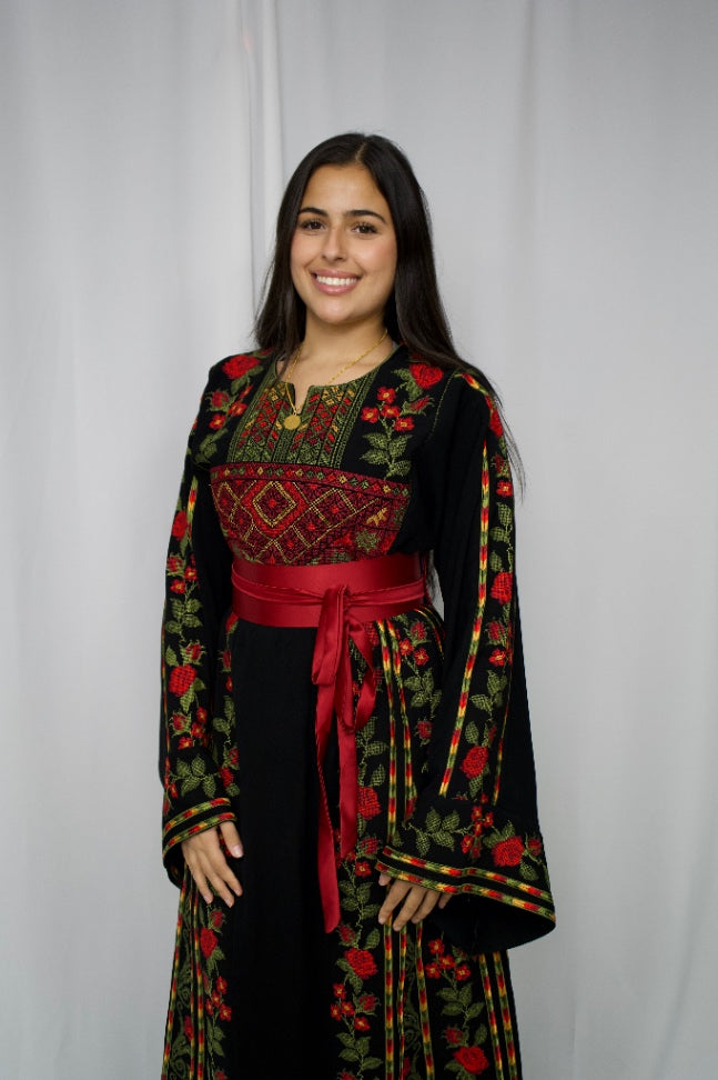 Rose of Jenin Thobe Black