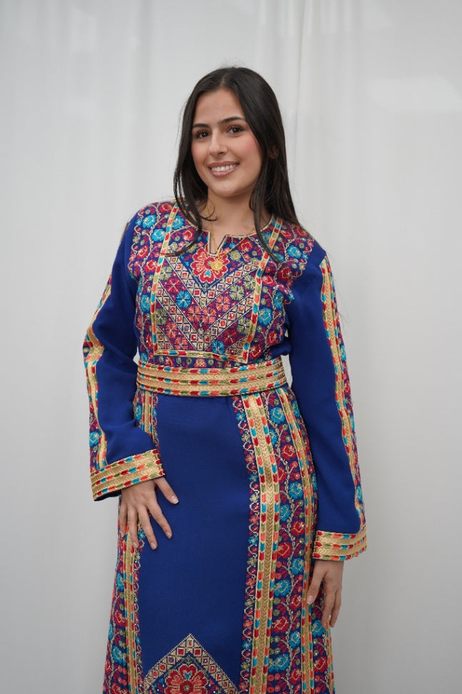 Sabryn Blue Thobe Navy