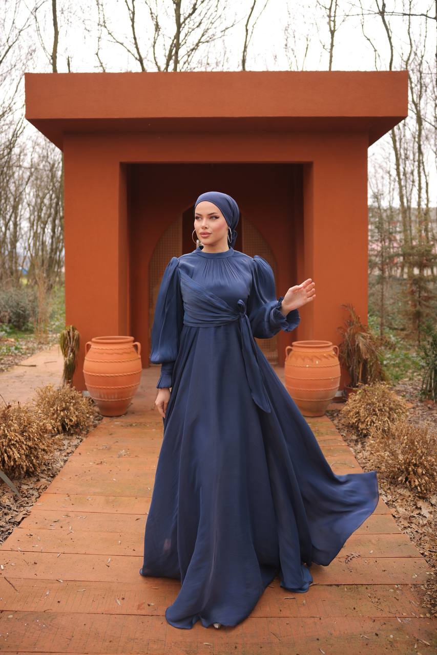 Hala Maxi Gown Navy