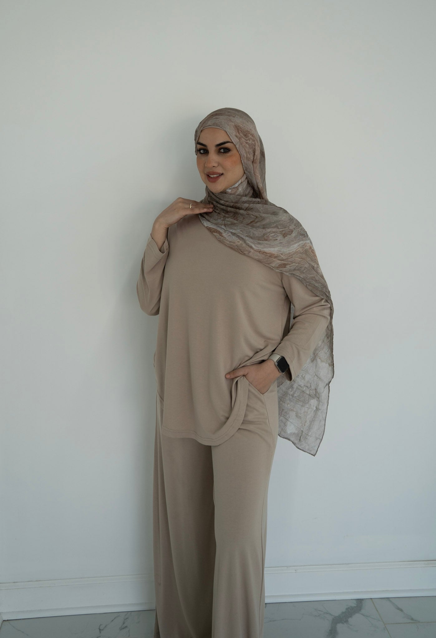 Relax Co-ord set Beige