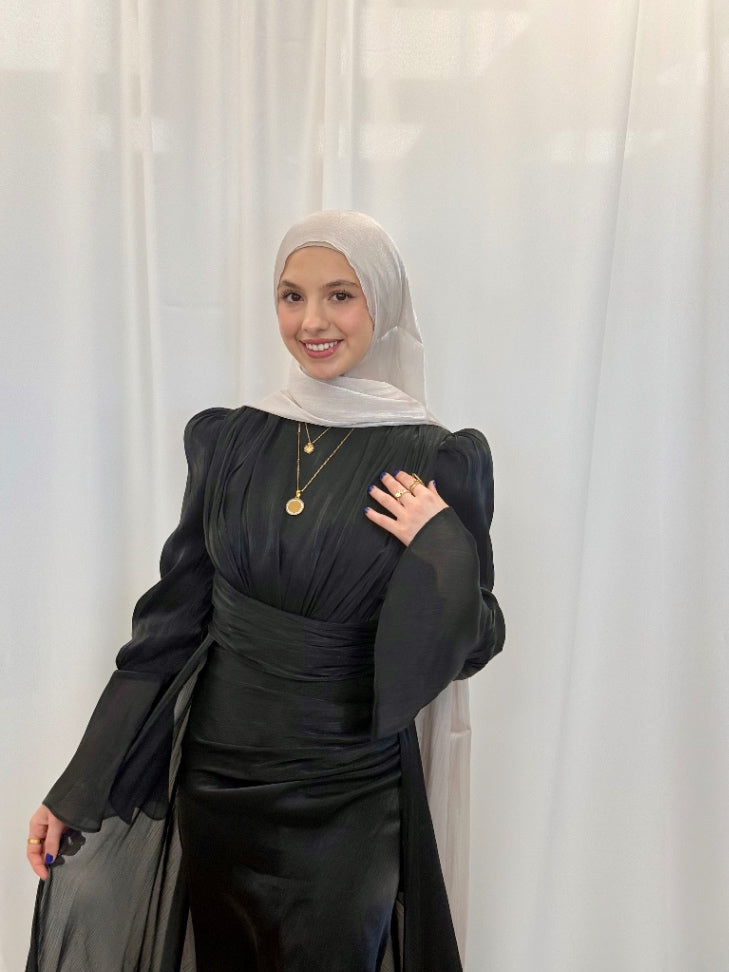 Reem Evening Gown Black