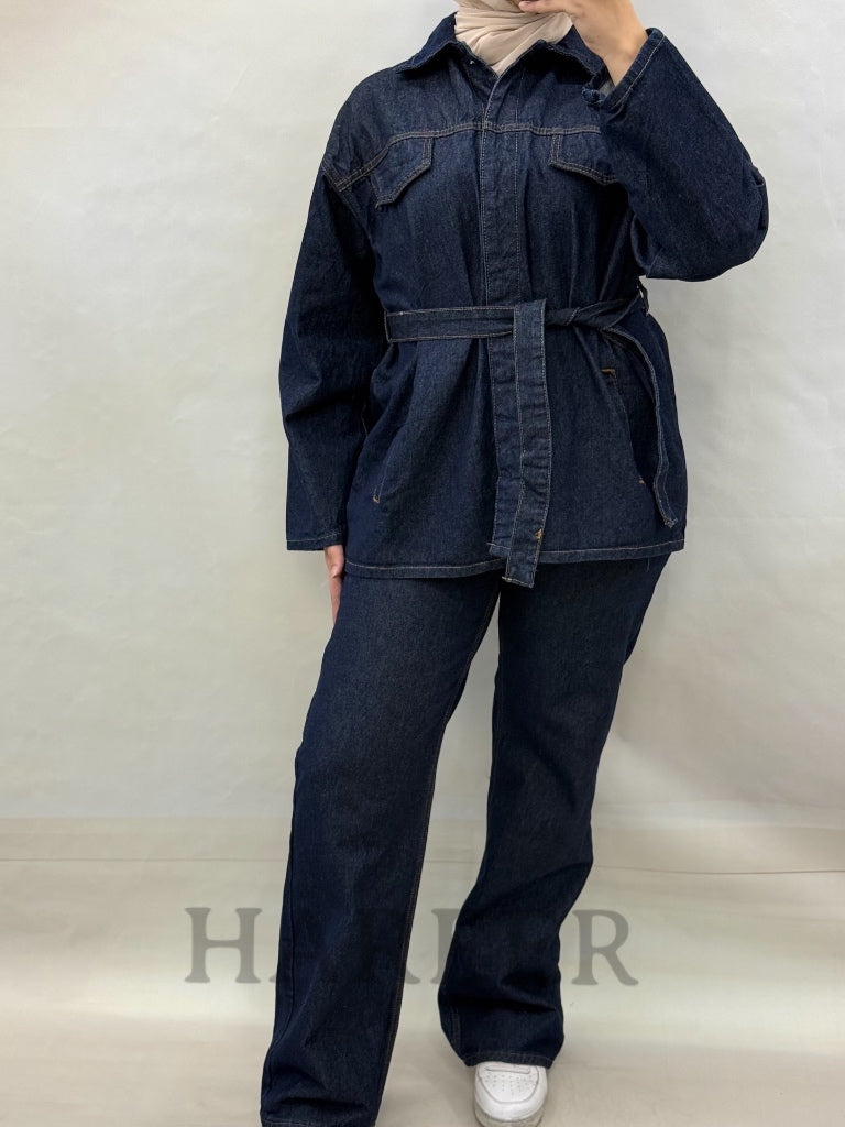 Riwa Denim Set Navy