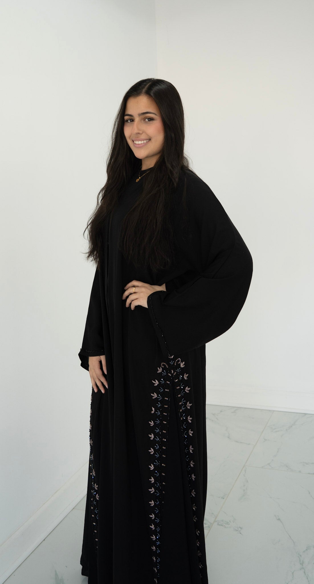 Noura Embroidered Abaya