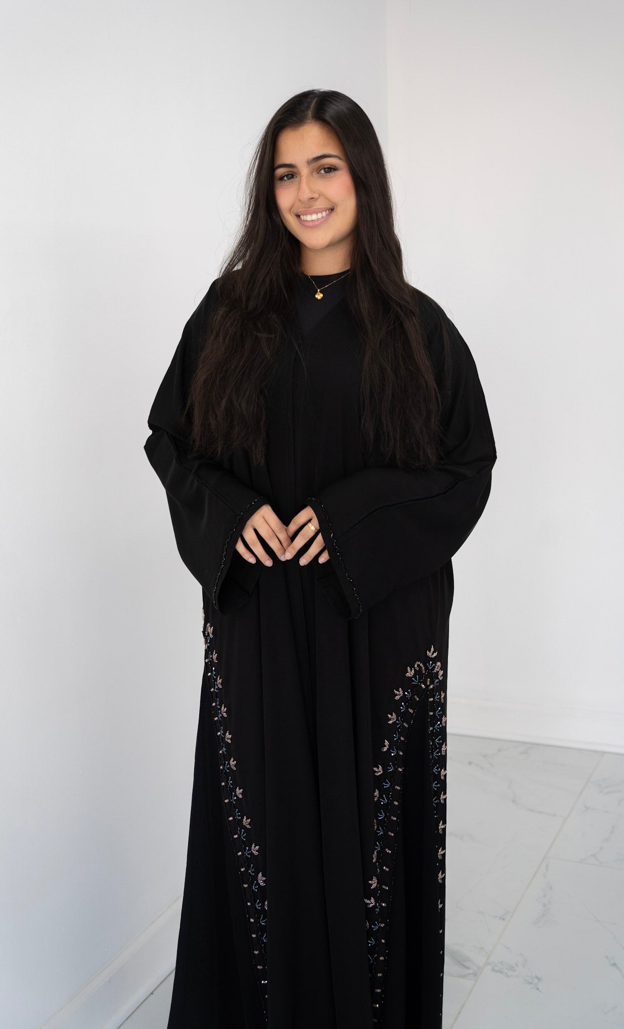 Noura Embroidered Abaya