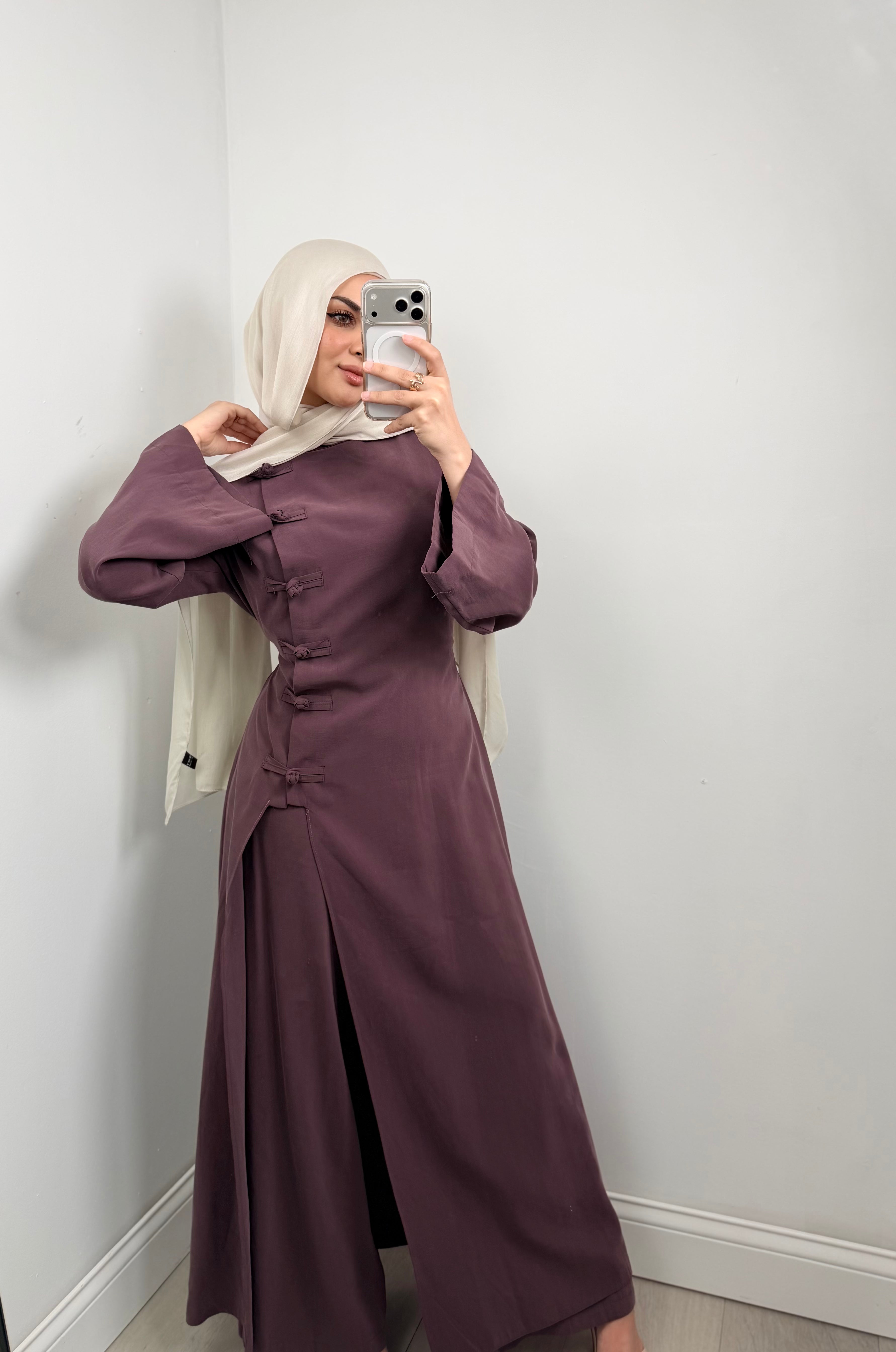 Nadia Knot Button Co-ord Set