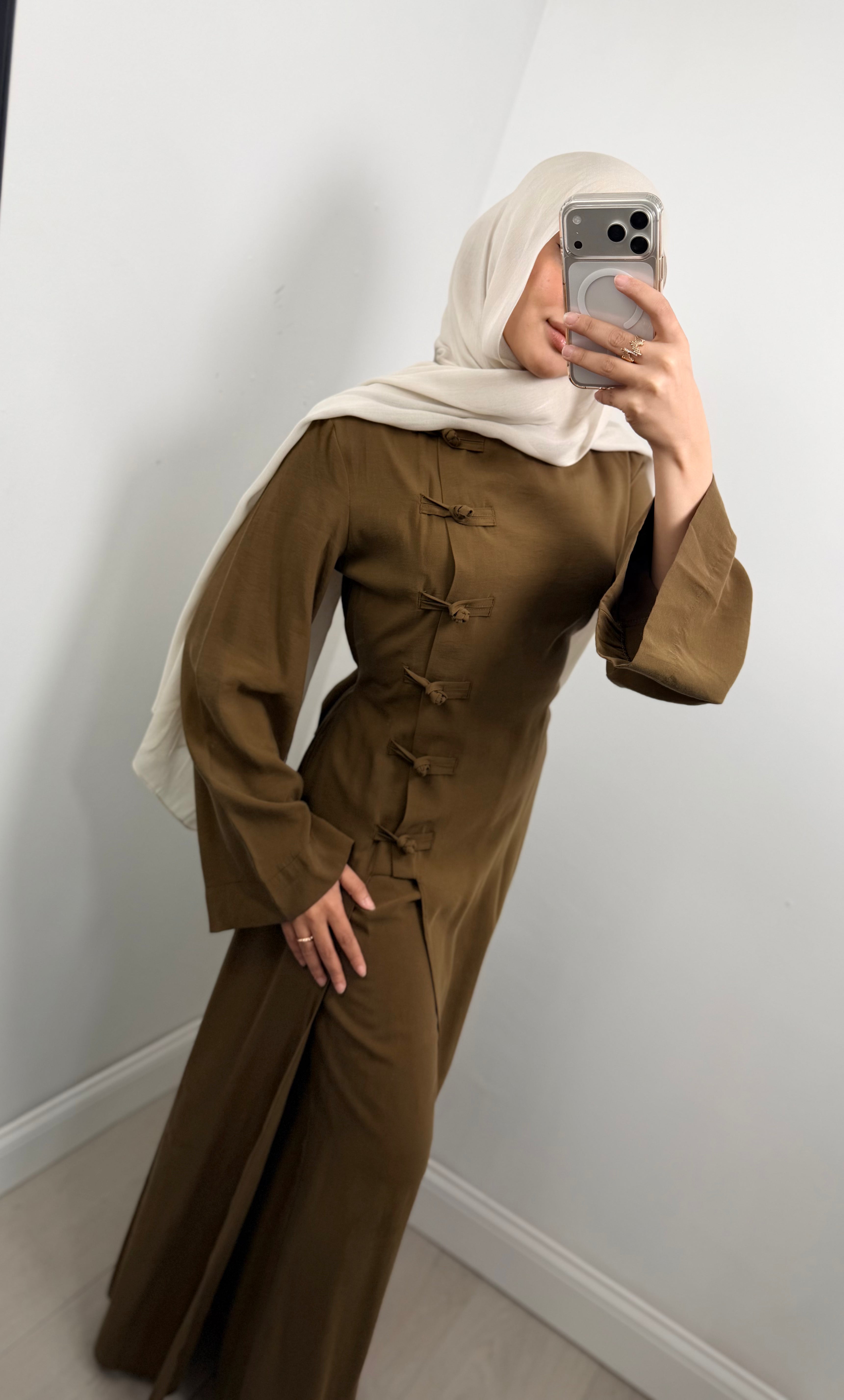 Nadia Knot Button Co-ord Set