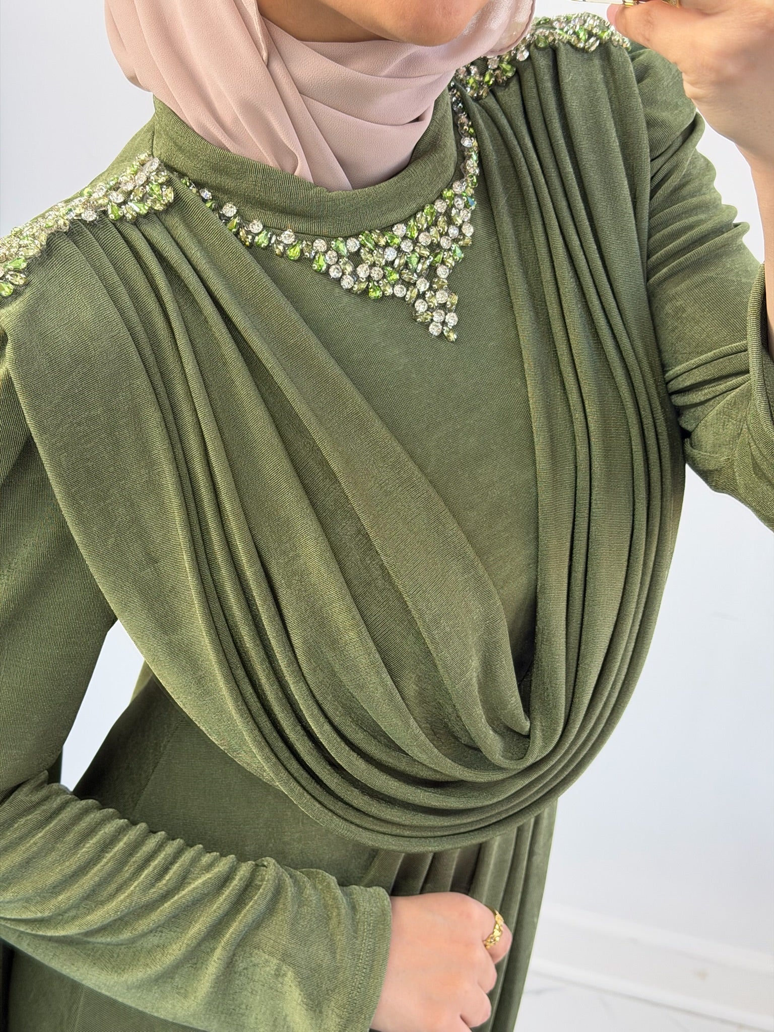 Noor Drape Gown