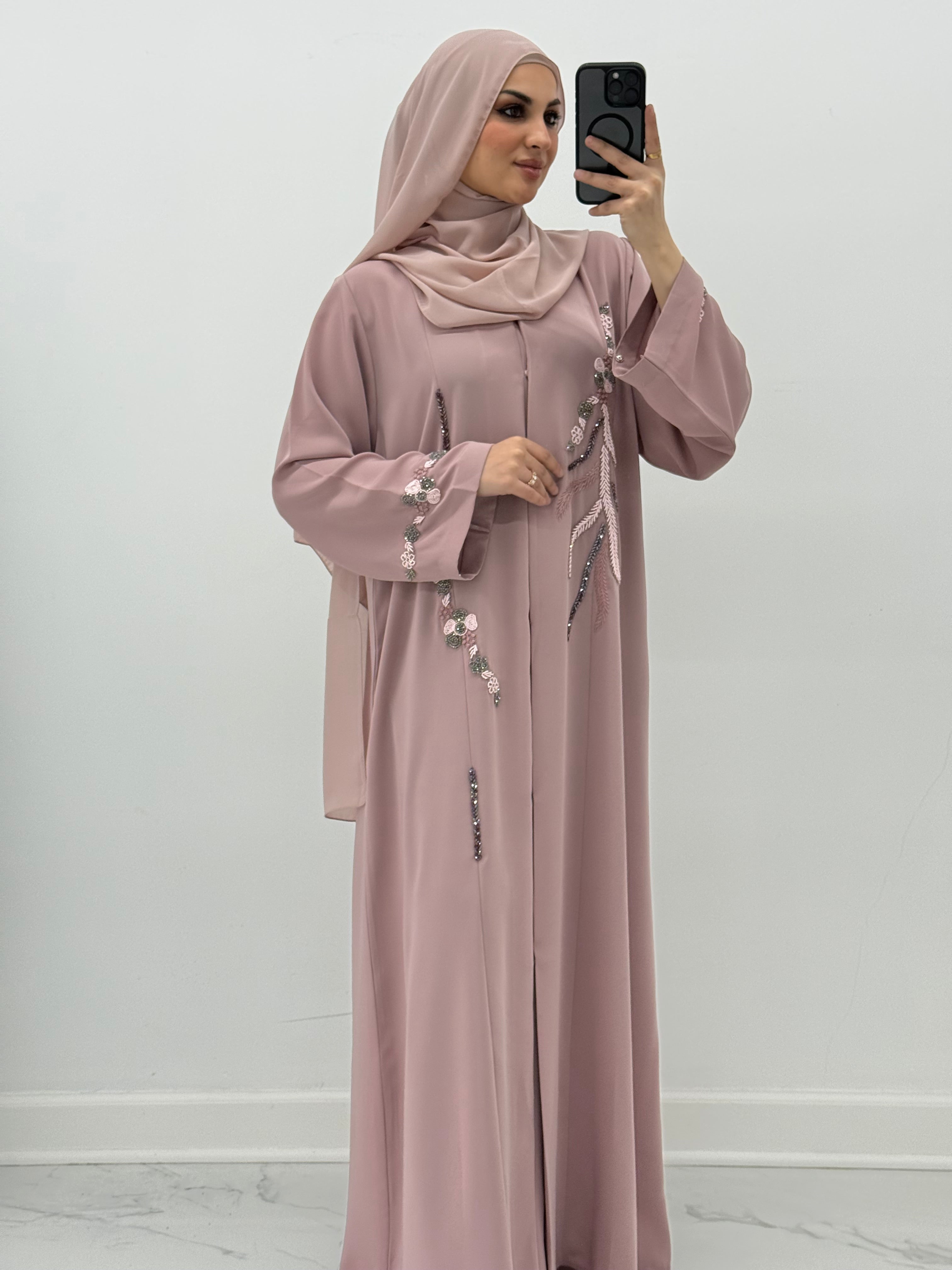 Petal Luxe Abaya
