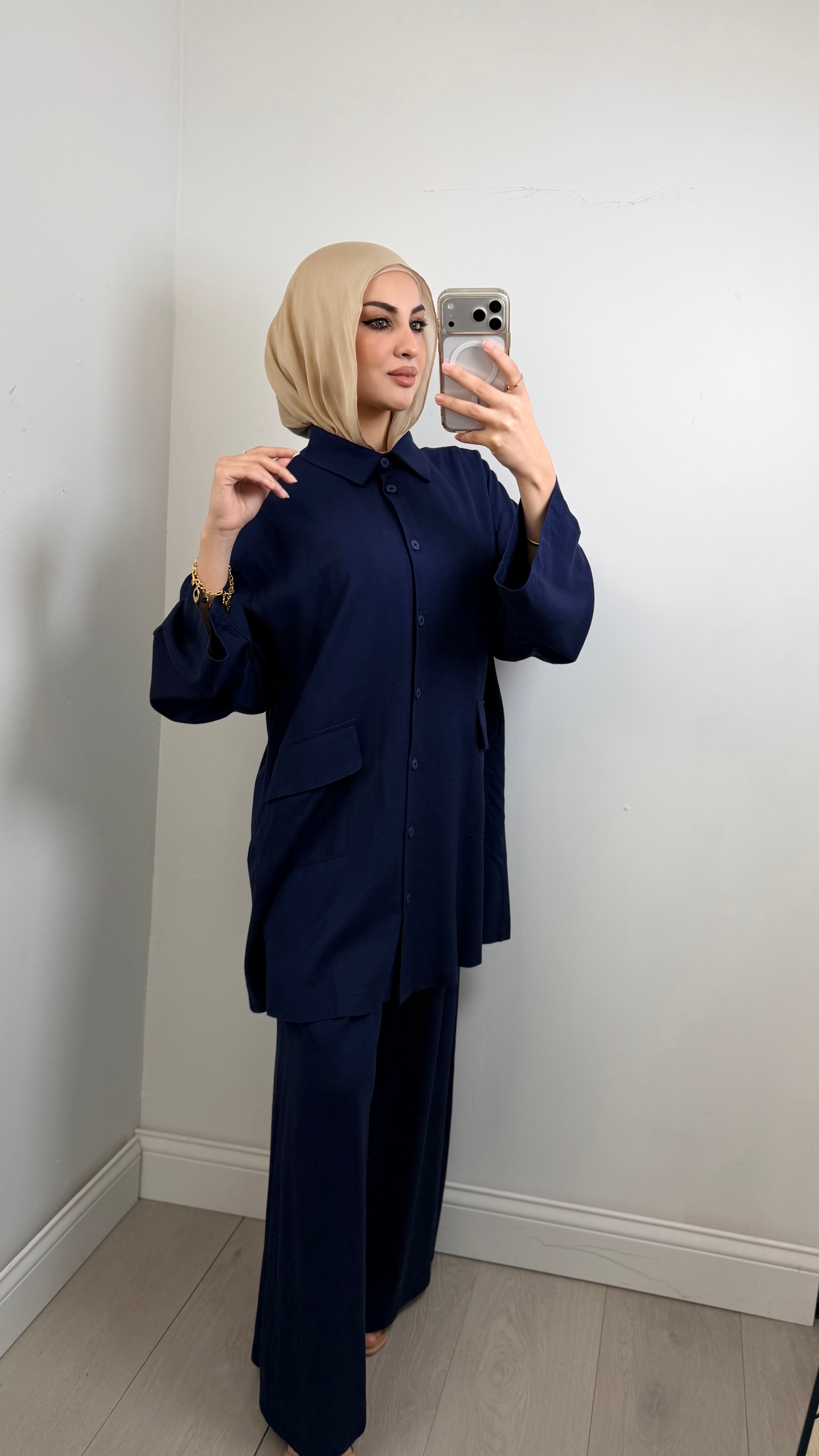 Sana Relaxed Button-Down Co-Ord Set