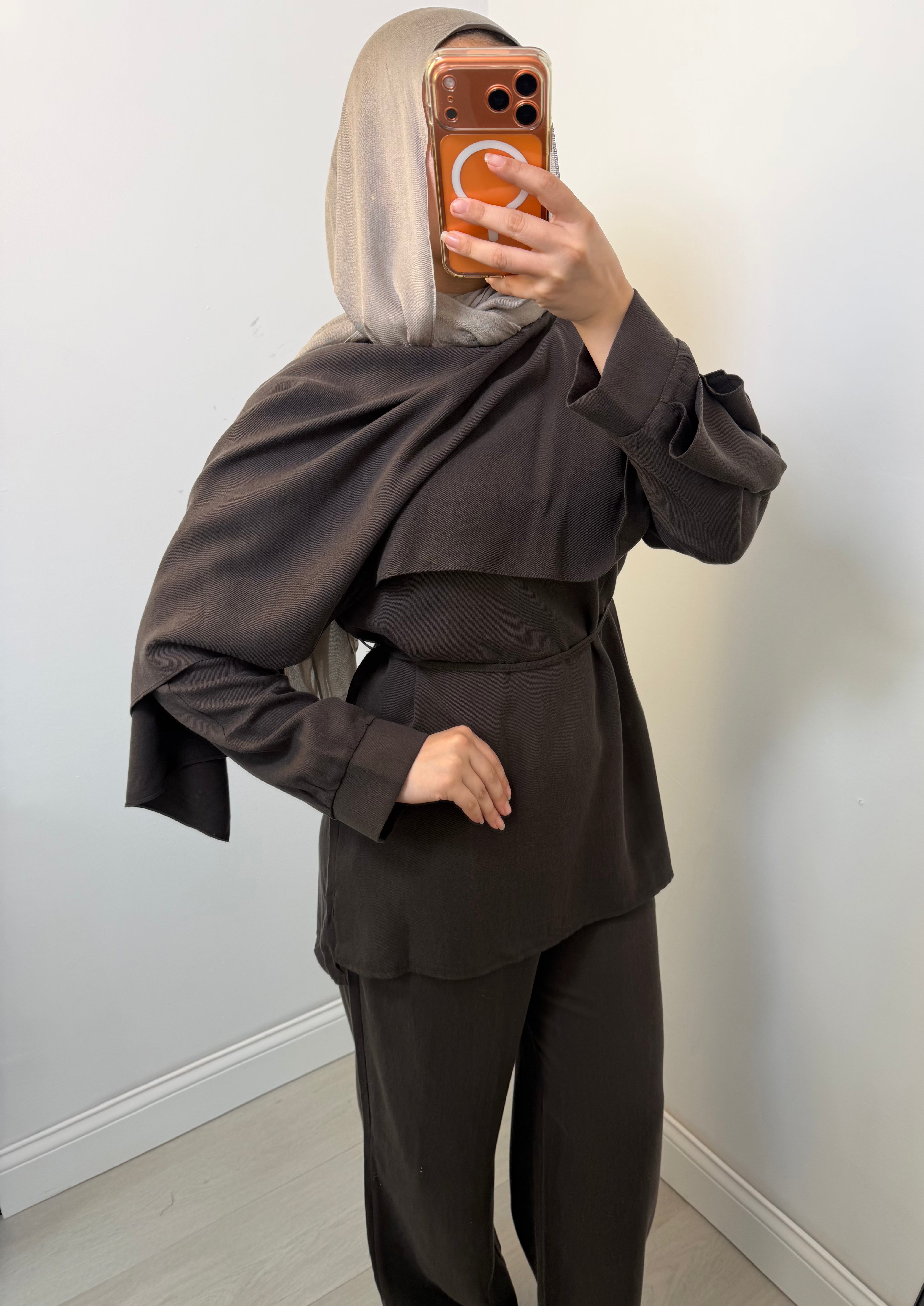 Zaina Drape Overlay Co-ord Set