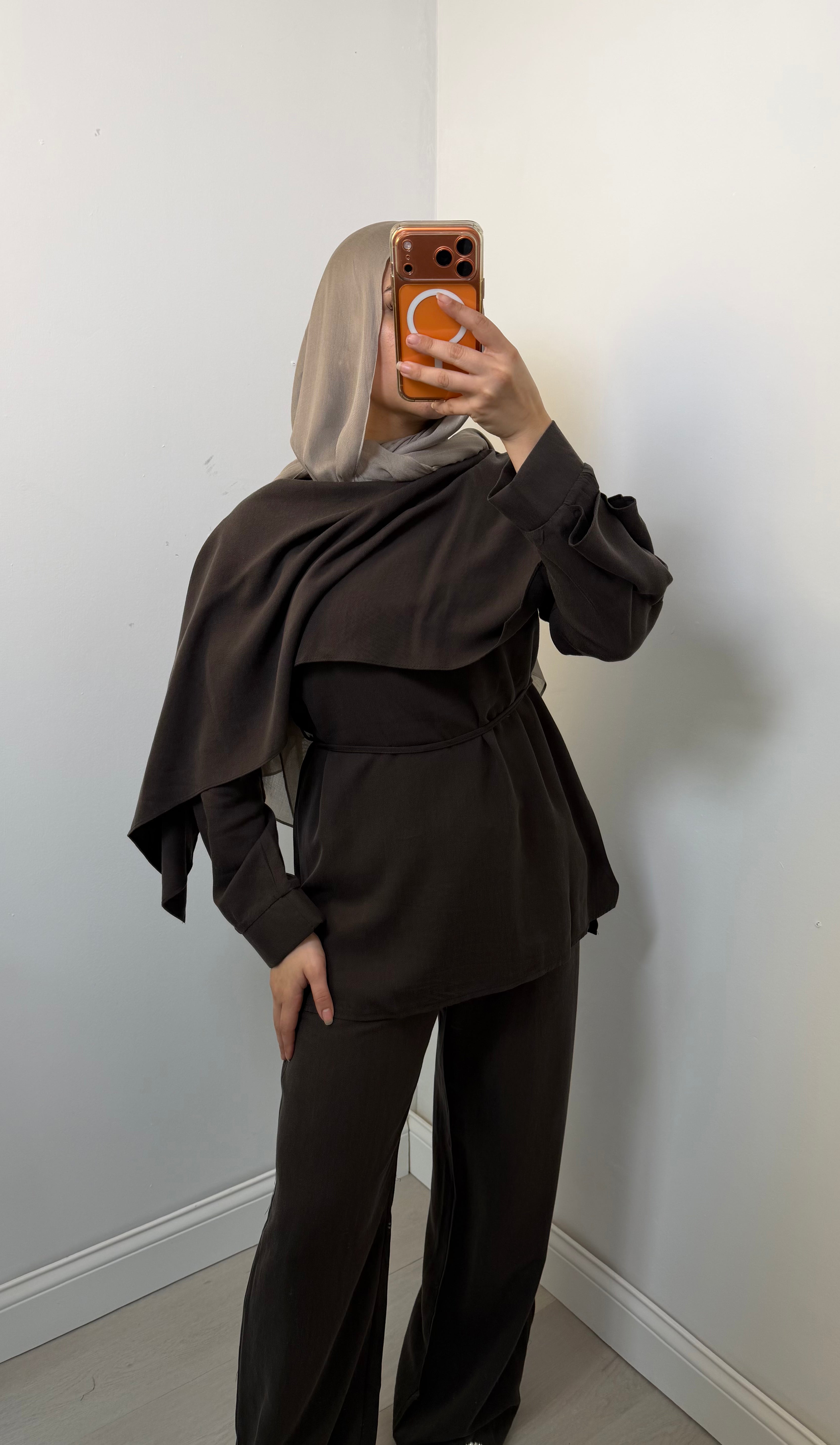 Zaina Drape Overlay Co-ord Set