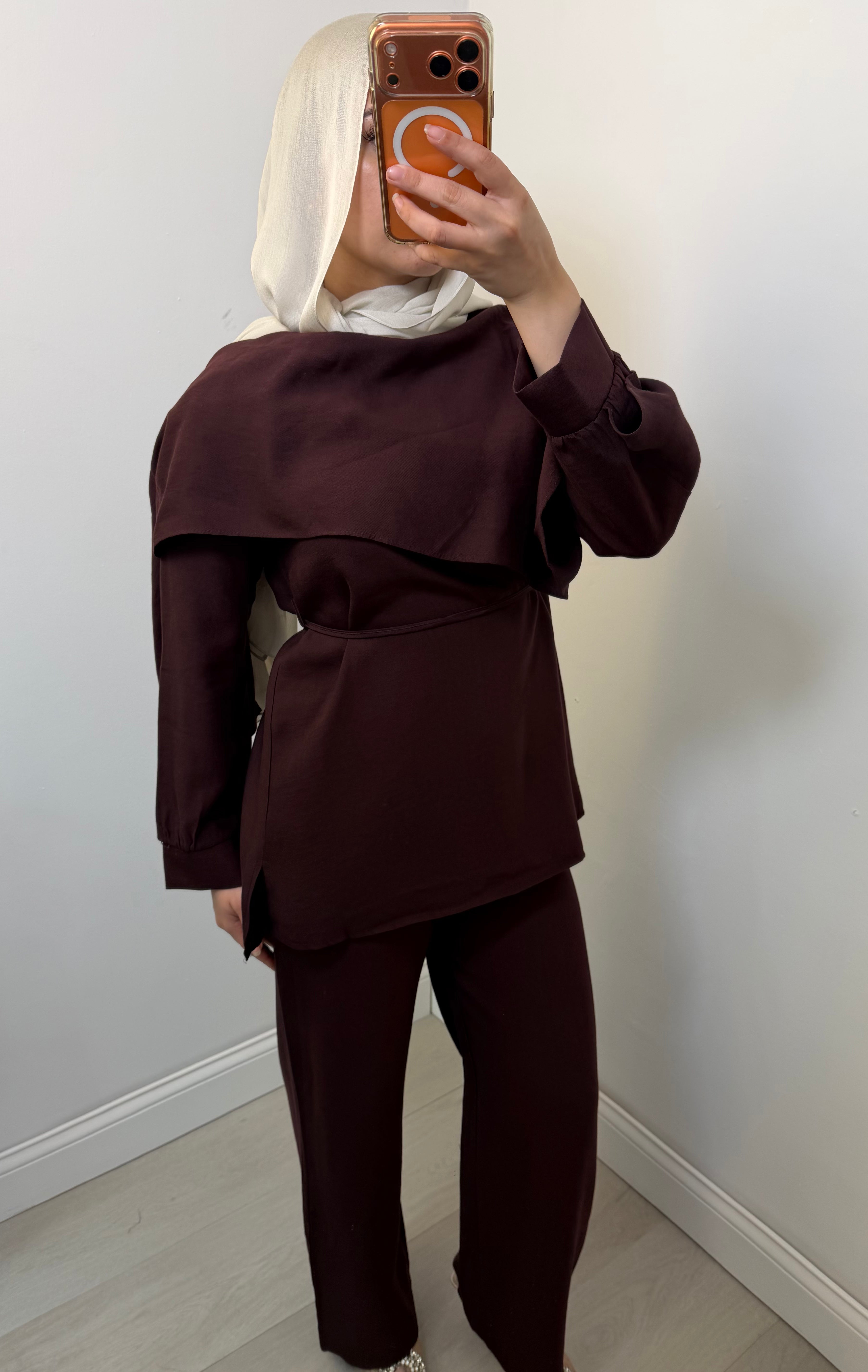 Zaina Drape Overlay Co-ord Set