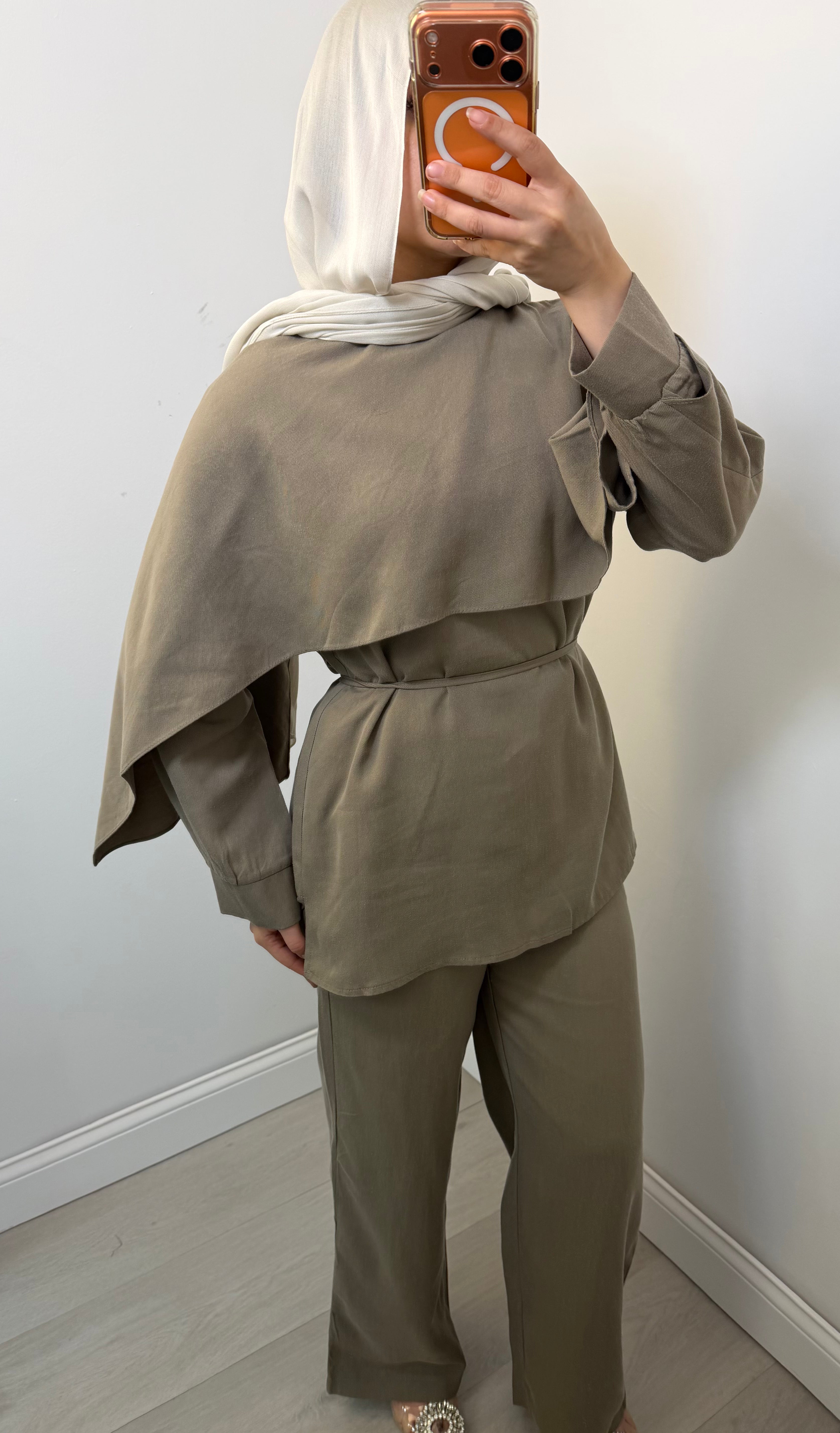 Zaina Drape Overlay Co-ord Set