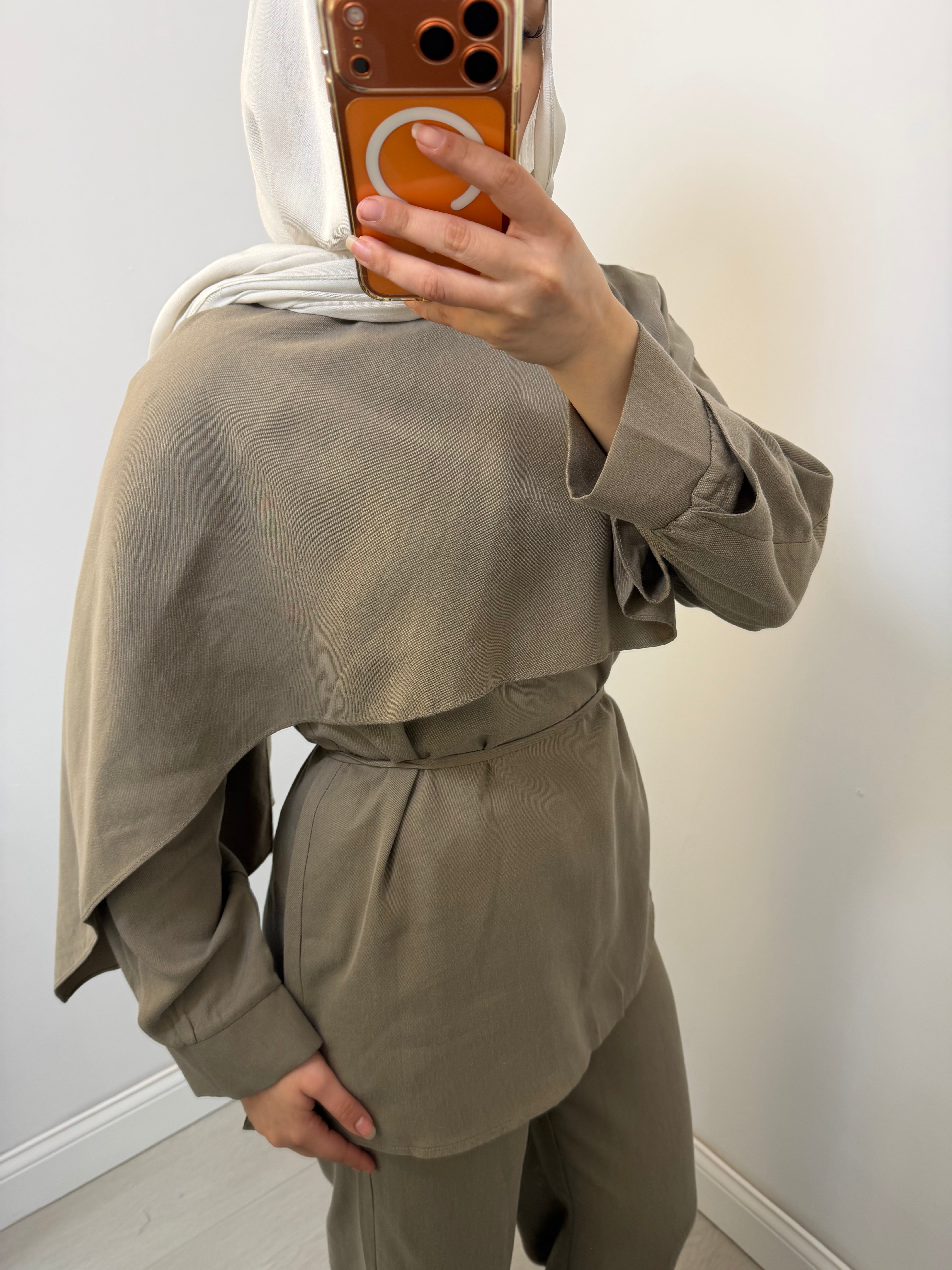 Zaina Drape Overlay Co-ord Set