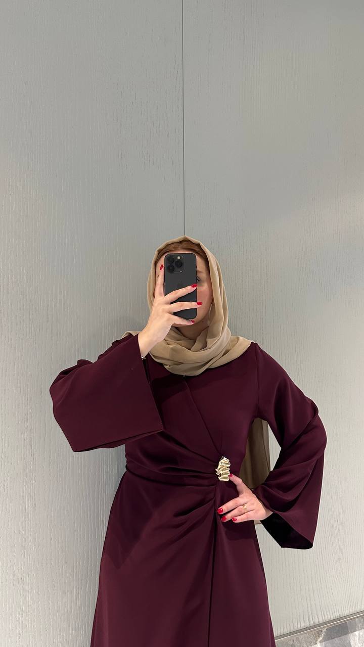 Amira Wrap Maxi Dress