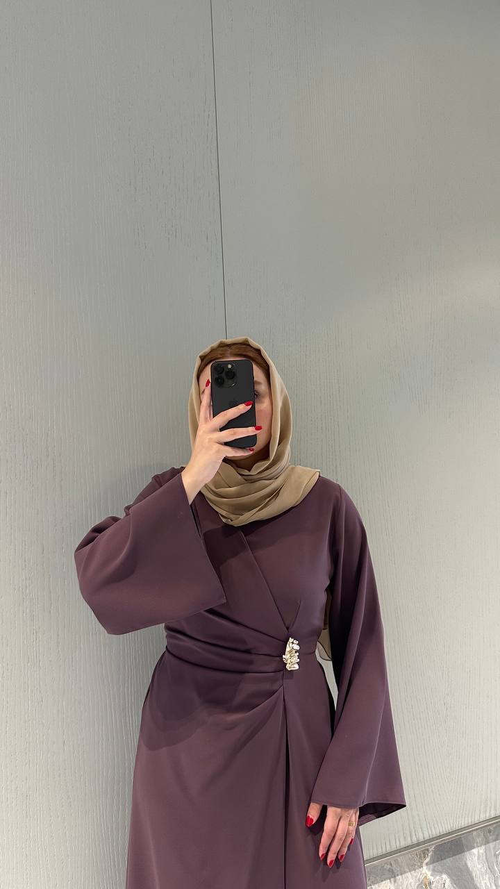 Amira Wrap Maxi Dress
