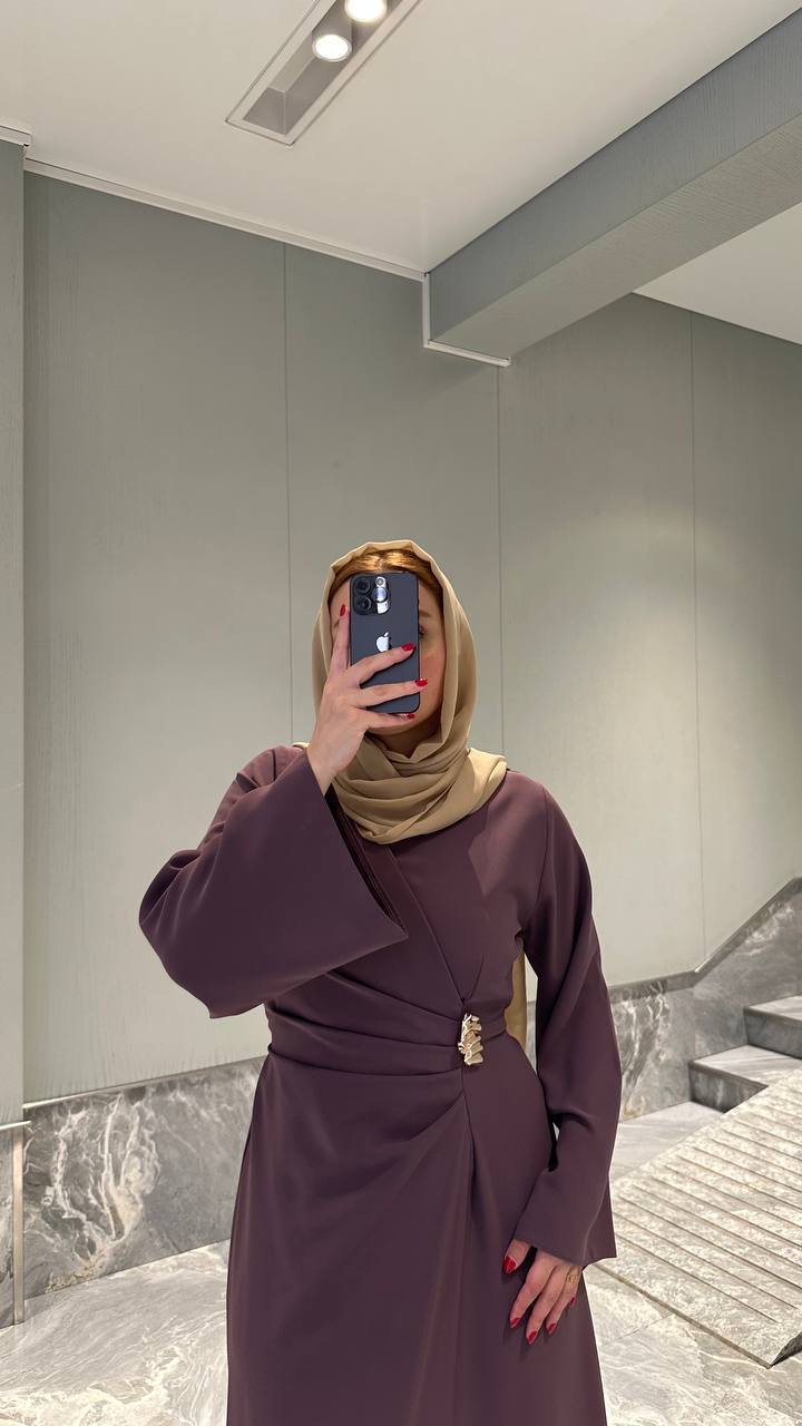 Amira Wrap Maxi Dress