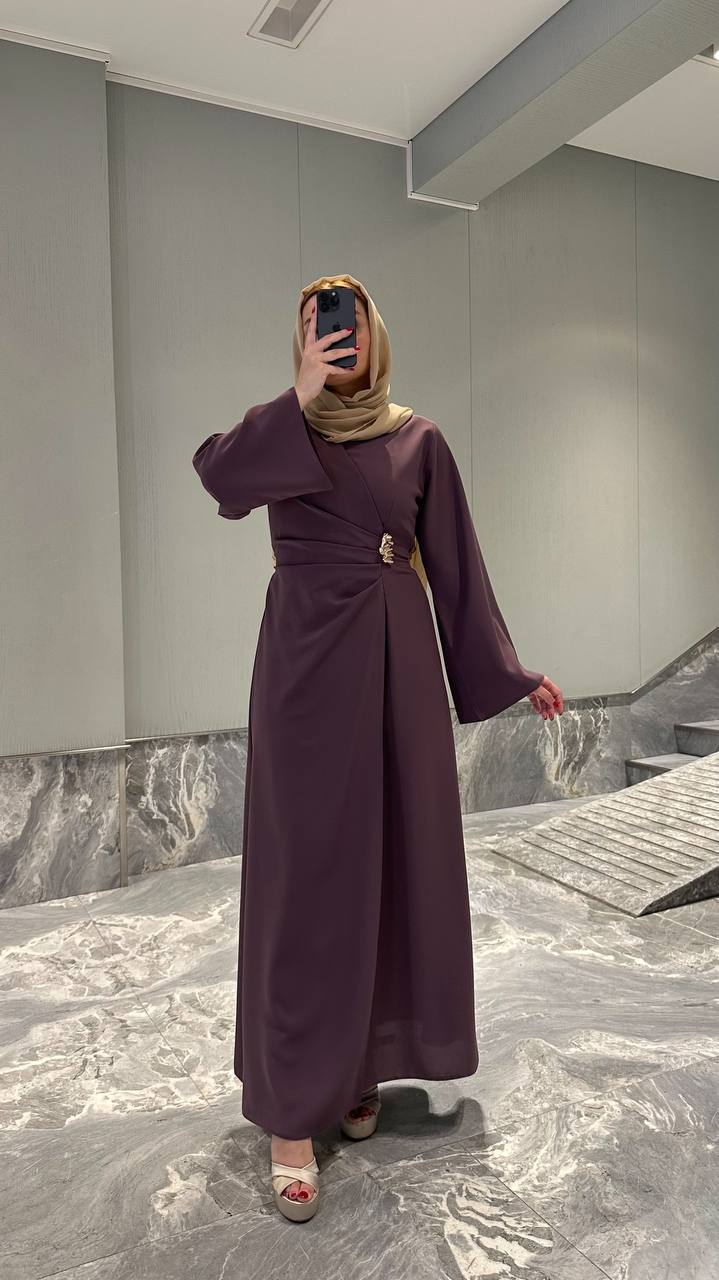 Amira Wrap Maxi Dress