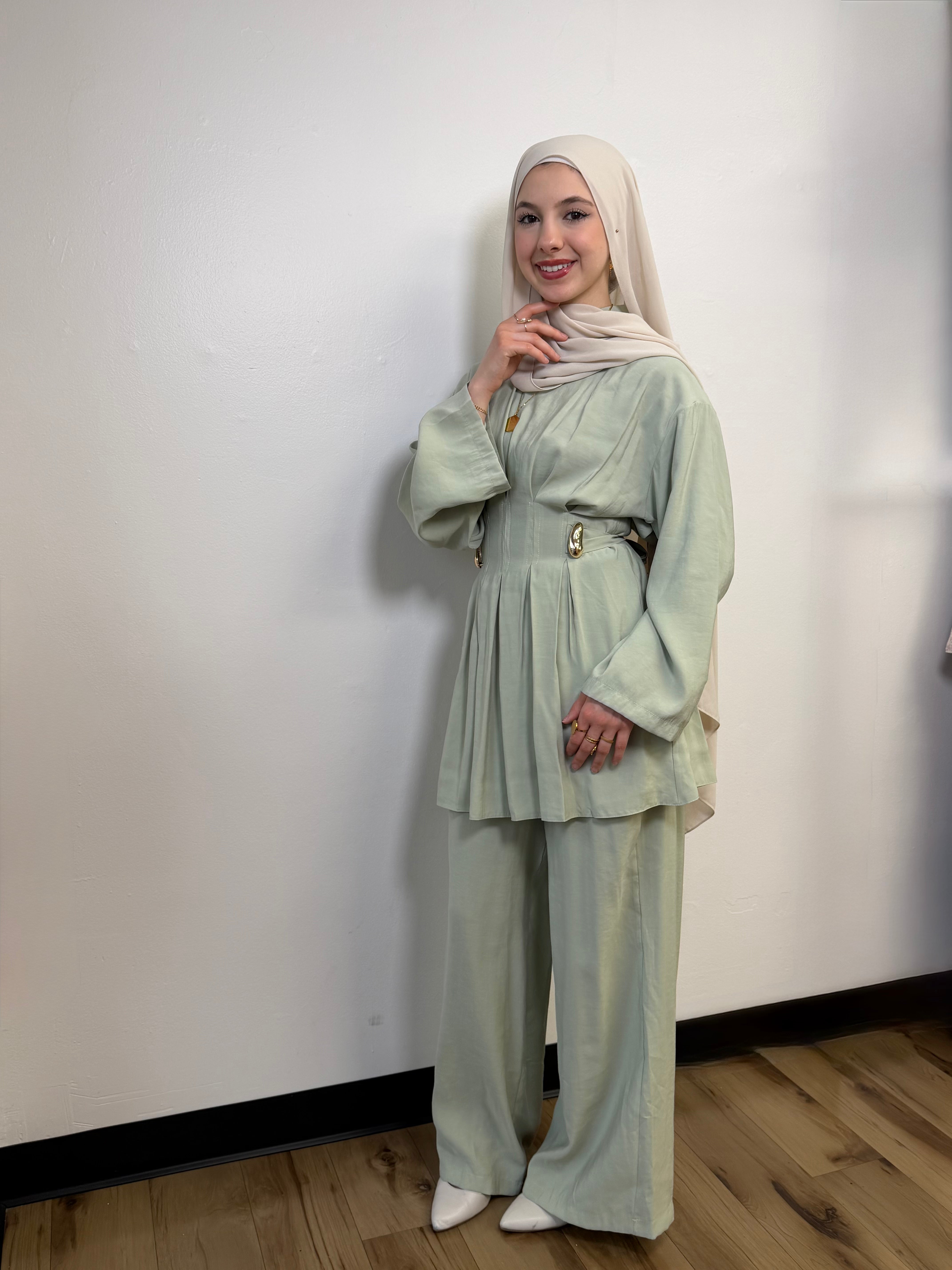 Noelle Buckle Co-Ord Set