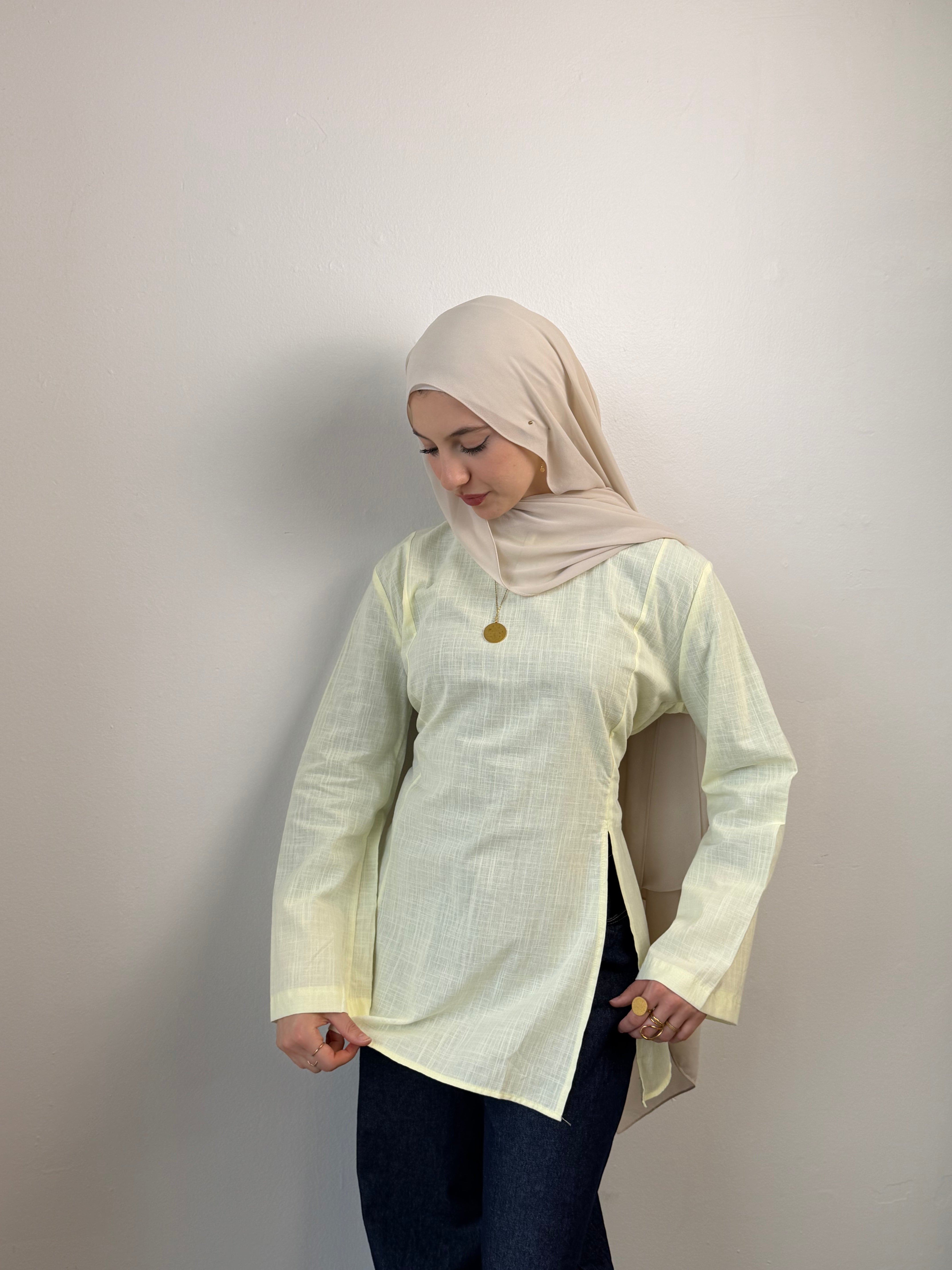   Mira Side Slit Top