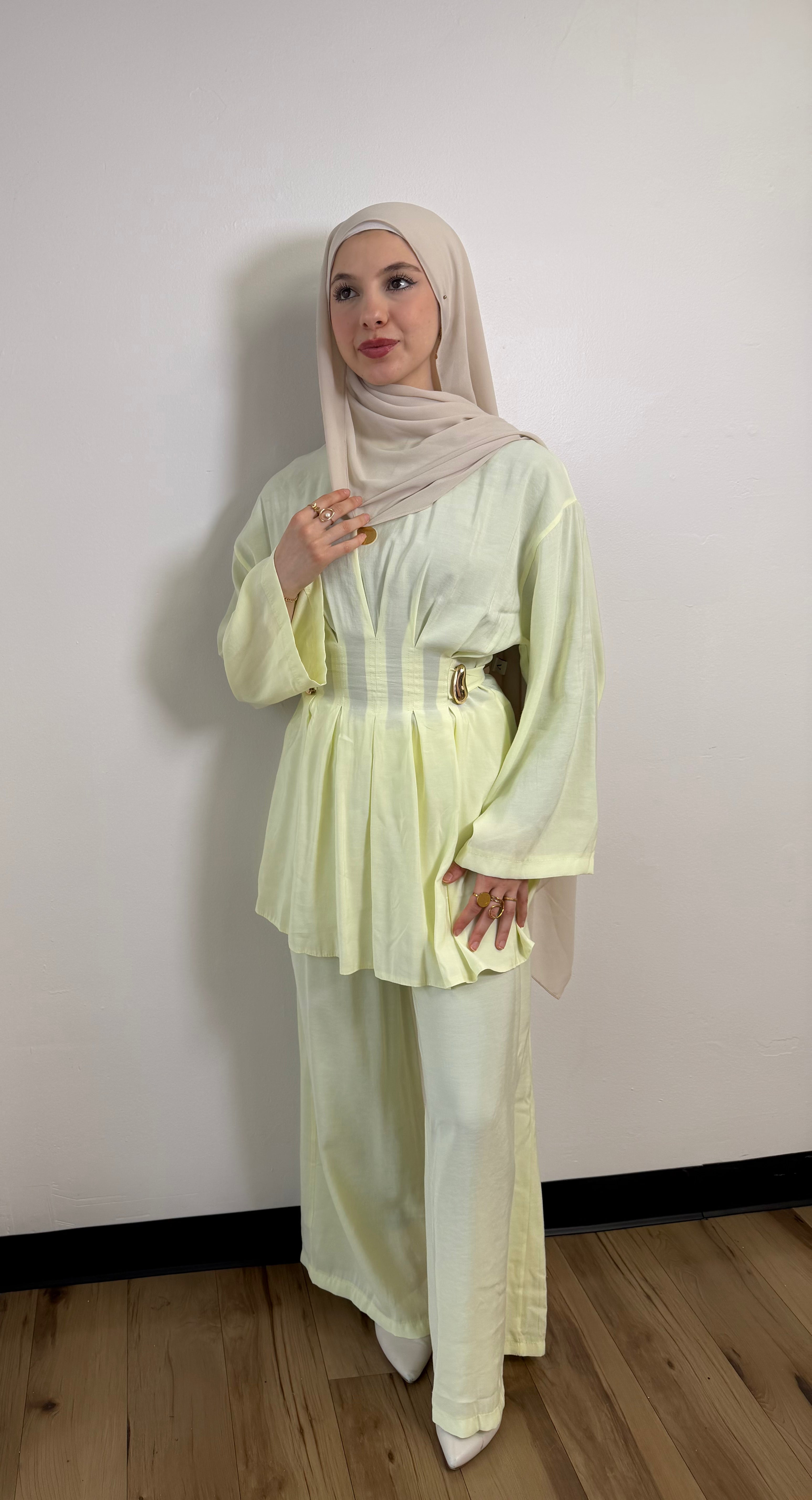 Noelle Buckle Co-Ord Set