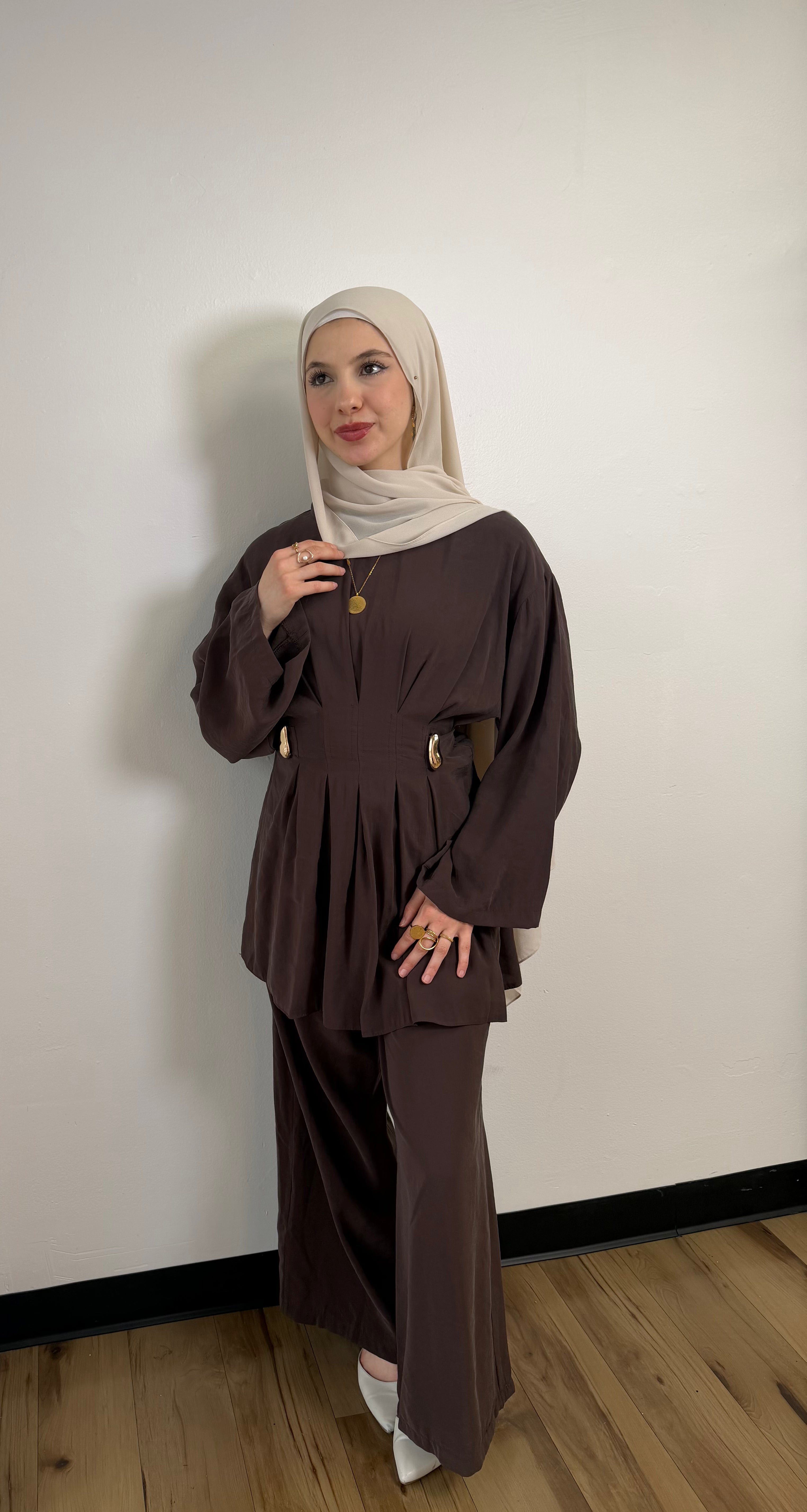 Noelle Buckle Co-Ord Set