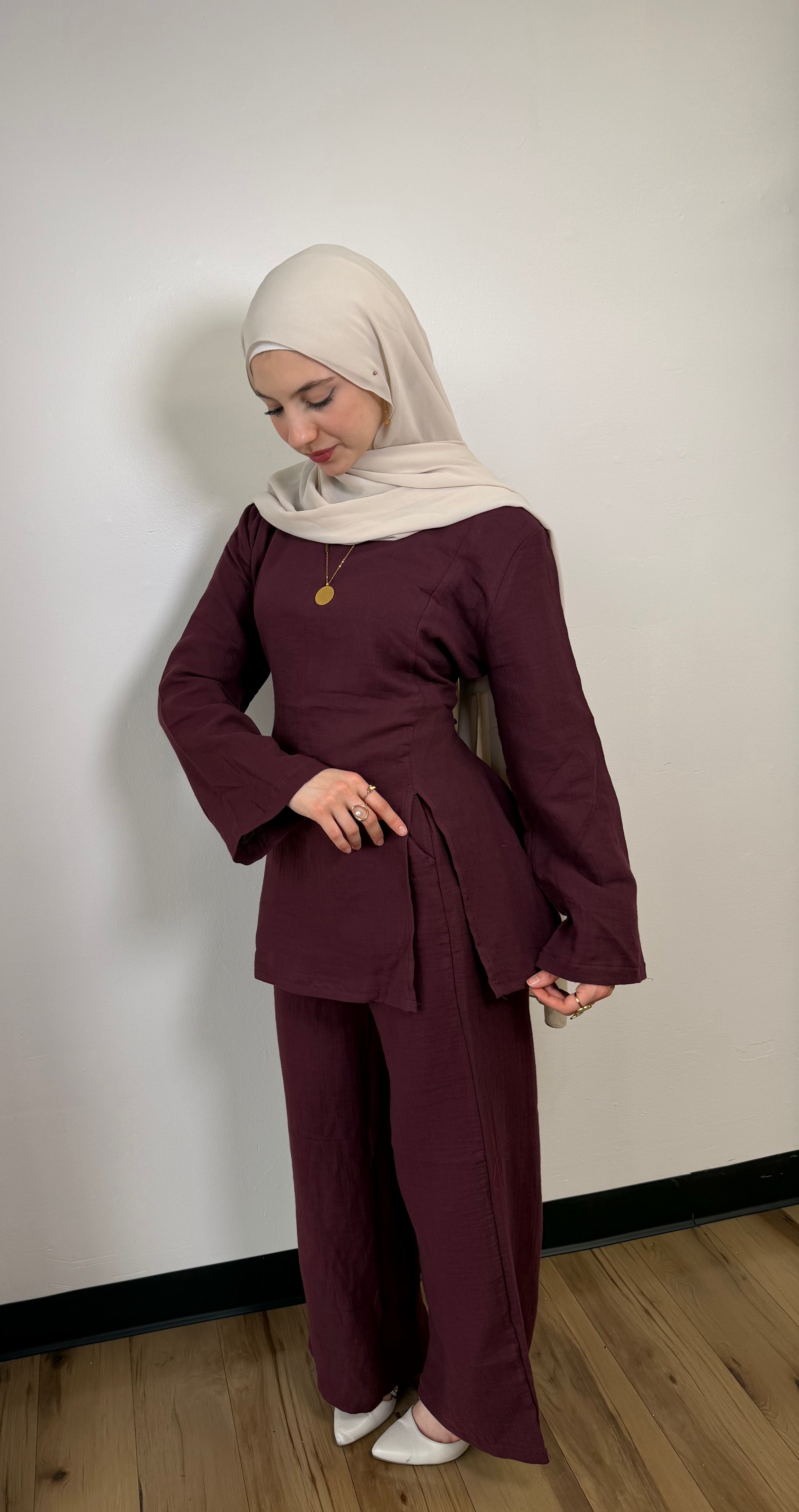 Lina Wide-Leg Co-Ord Set
