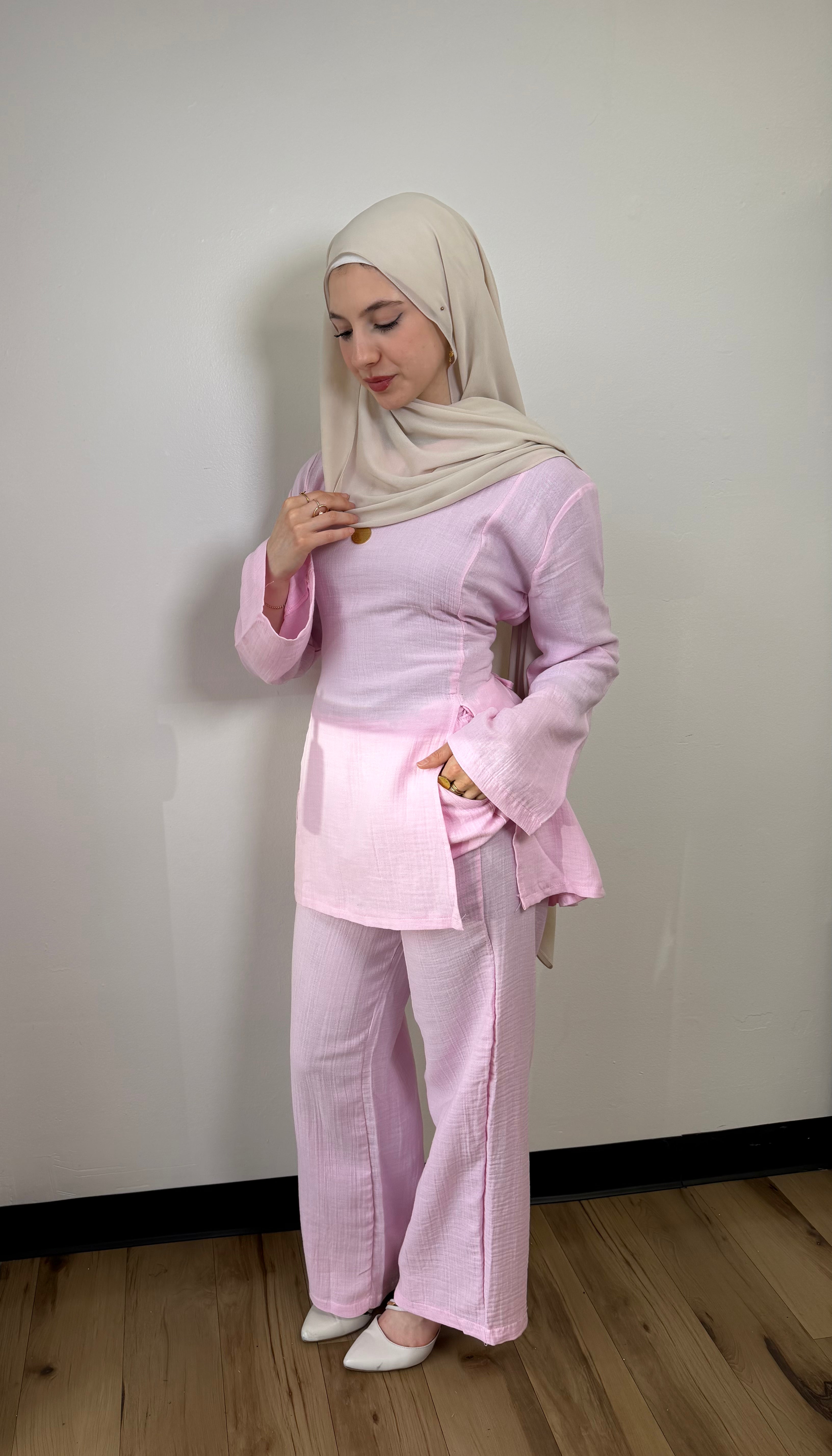 Lina Wide-Leg Co-Ord Set